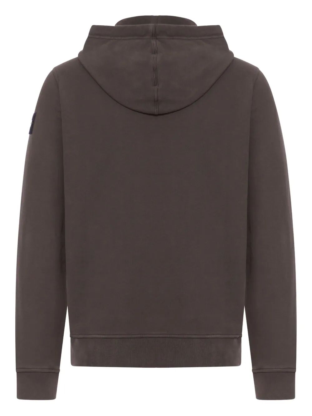 STONE ISLAND Brushed Organic Cotton Fleece Hoodie