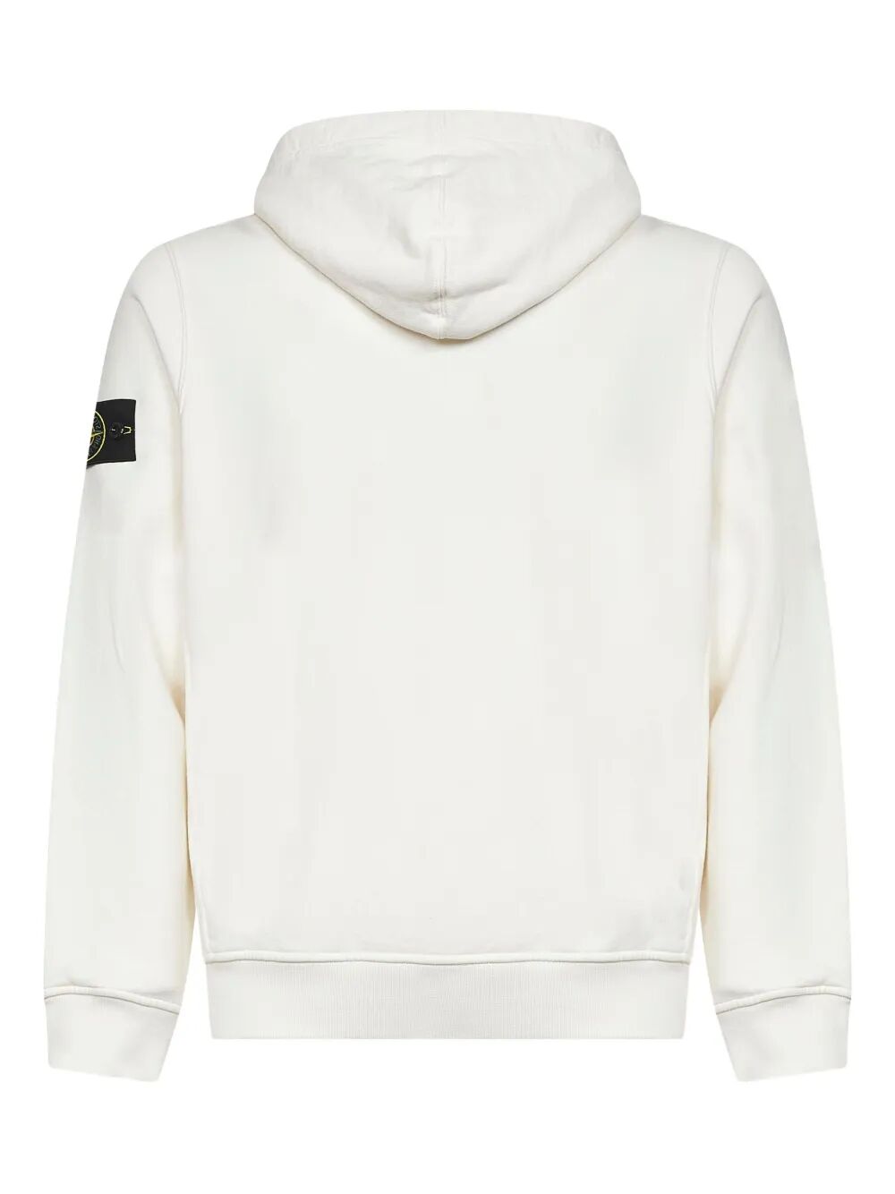 STONE ISLAND Organic Cotton Hooded Sweatshirt - Regular Fit