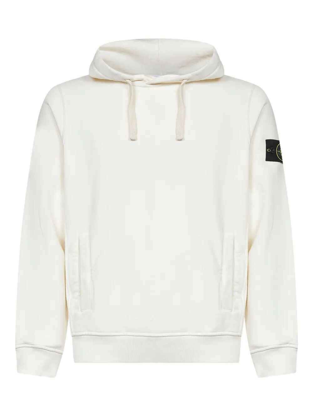 STONE ISLAND Logo Cotton Hoodie for Men - Fall/Winter 2025