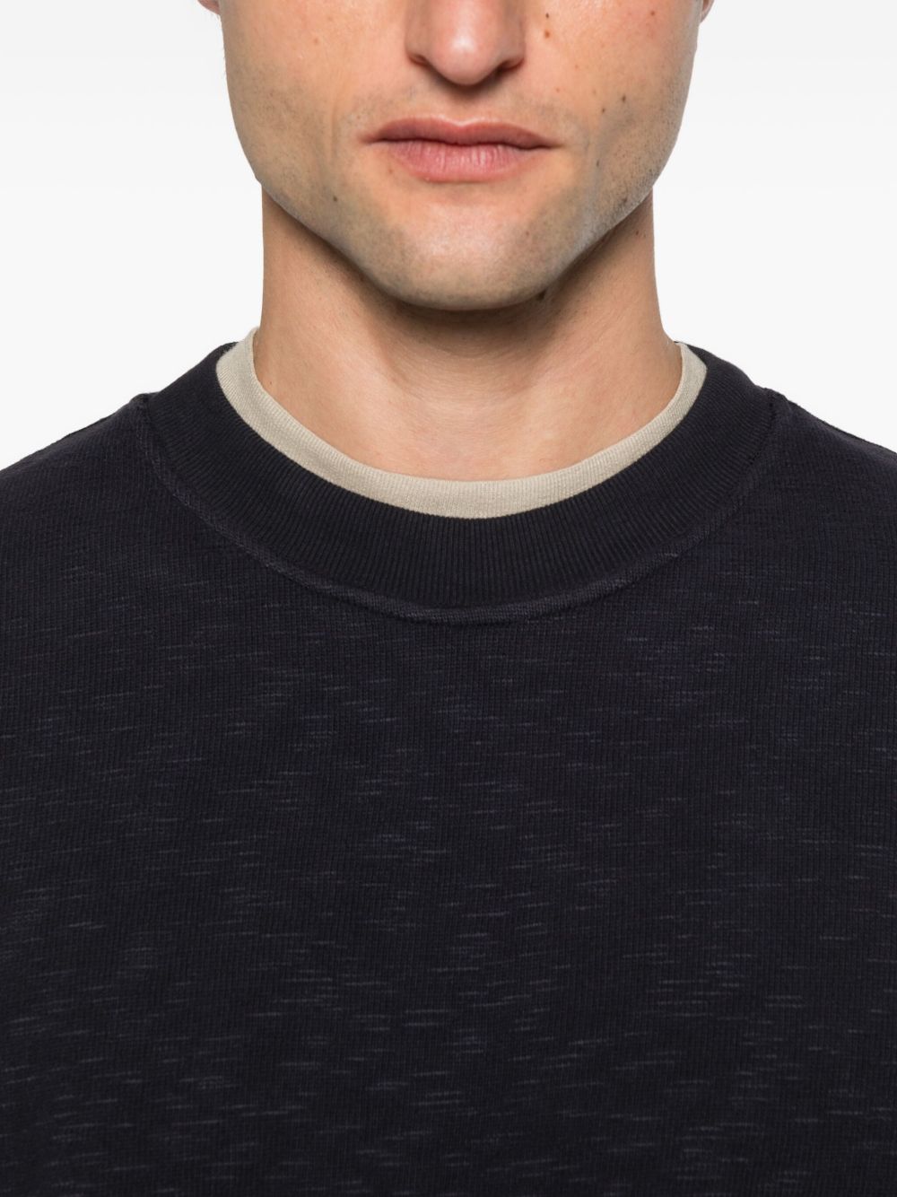 STONE ISLAND Cotton Crewneck Sweatshirt