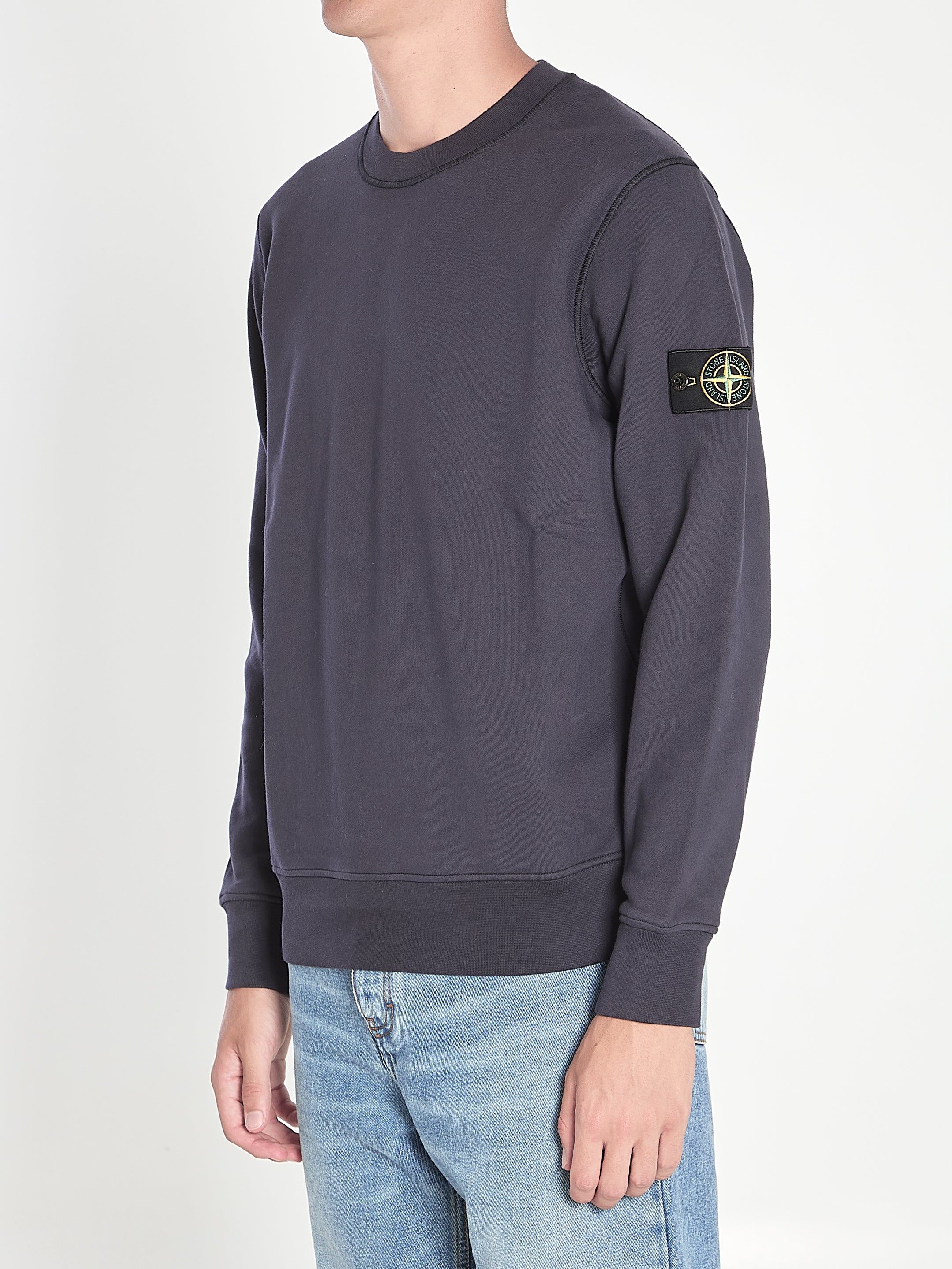 STONE ISLAND Logo Sweatshirt - Size M
