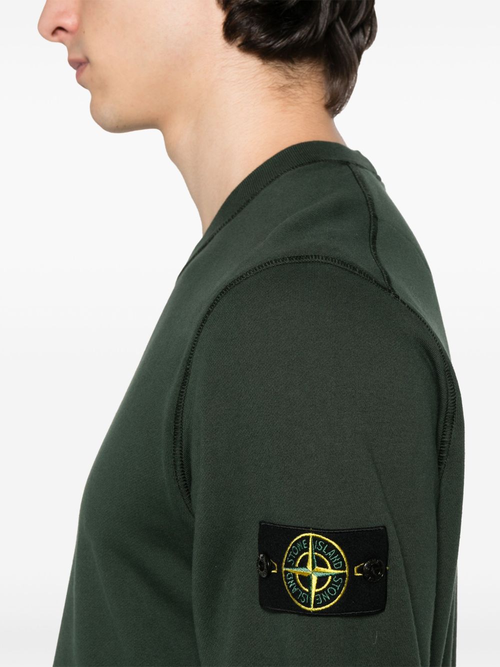 STONE ISLAND Logo Sweatshirt - Size M