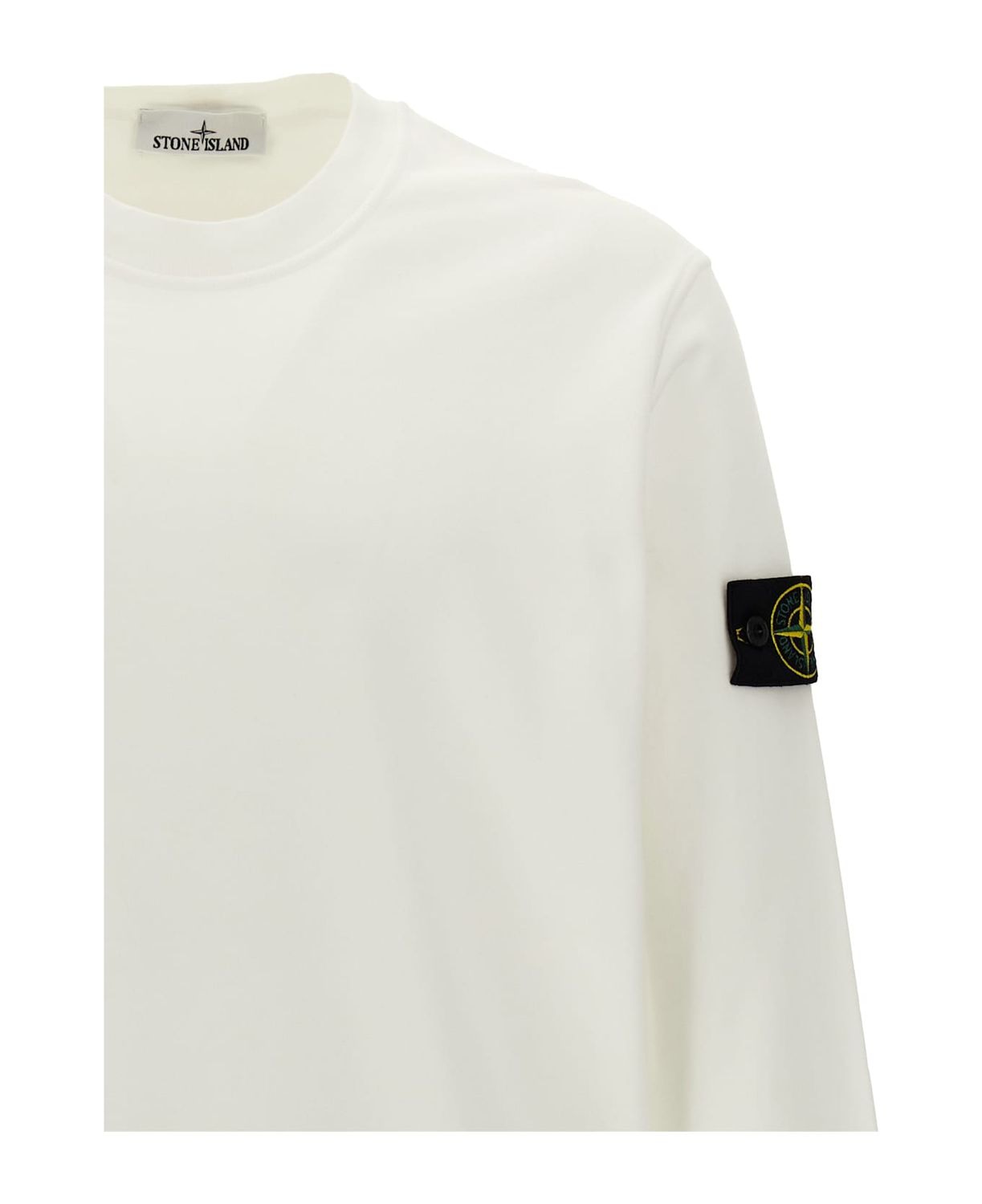 STONE ISLAND Logo Sweatshirt - Size M
