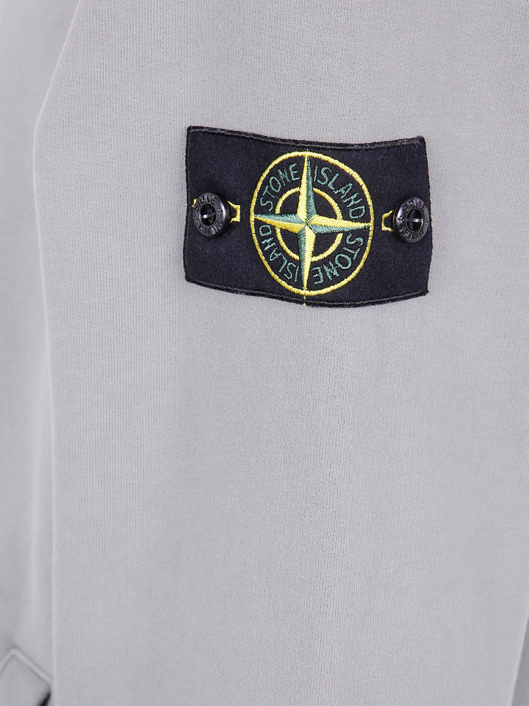 STONE ISLAND Brushed Organic Cotton Fleece Garment Dyed Hoodie Sweater - Men’s