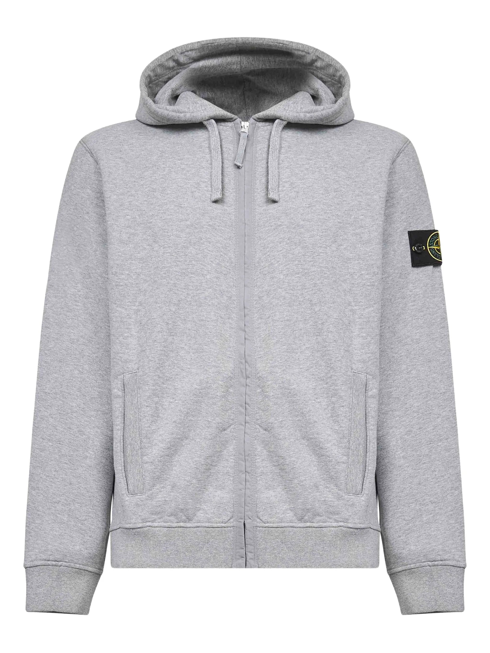 STONE ISLAND Men's Regular Fit Sweatshirt with Drawstring Hood