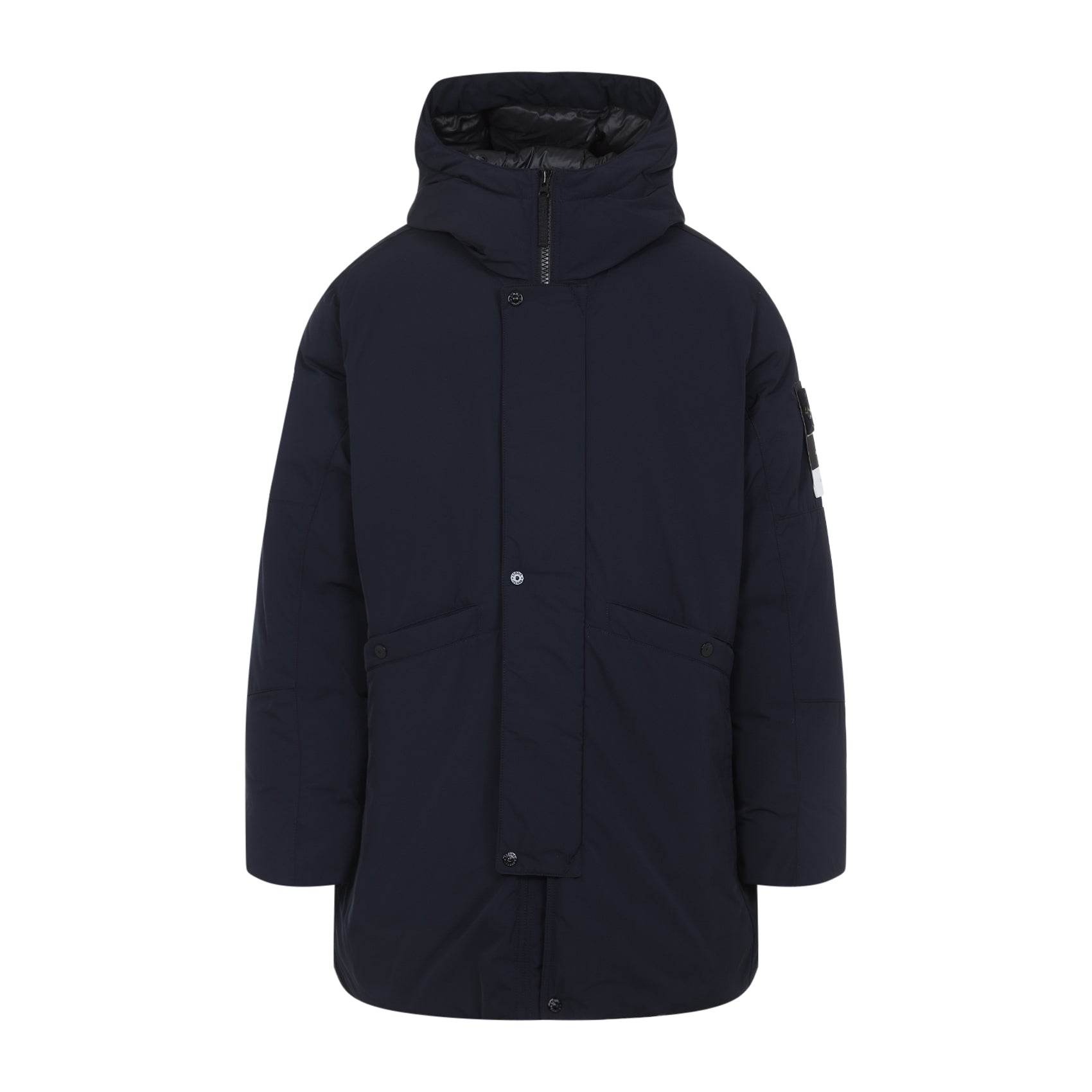 STONE ISLAND Men's Polyester Long Parka Jacket