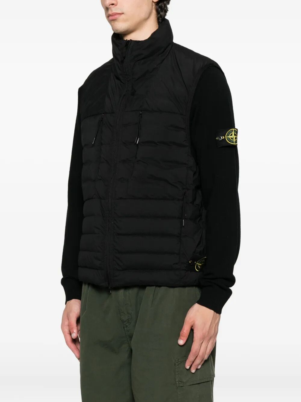 STONE ISLAND Quilted Down Vest for Men