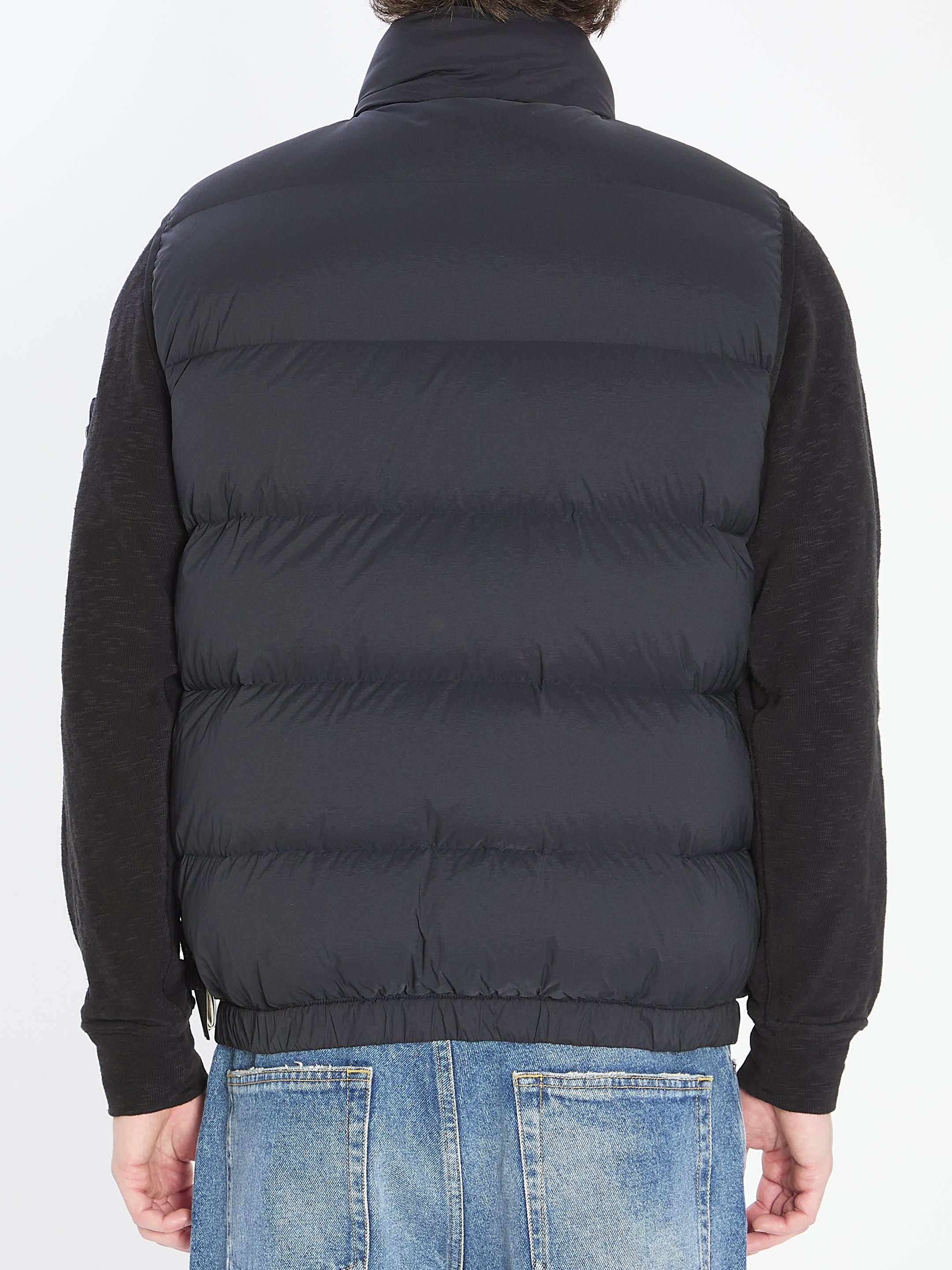 STONE ISLAND Seamless Tunnel Nylon Down Vest - Size L