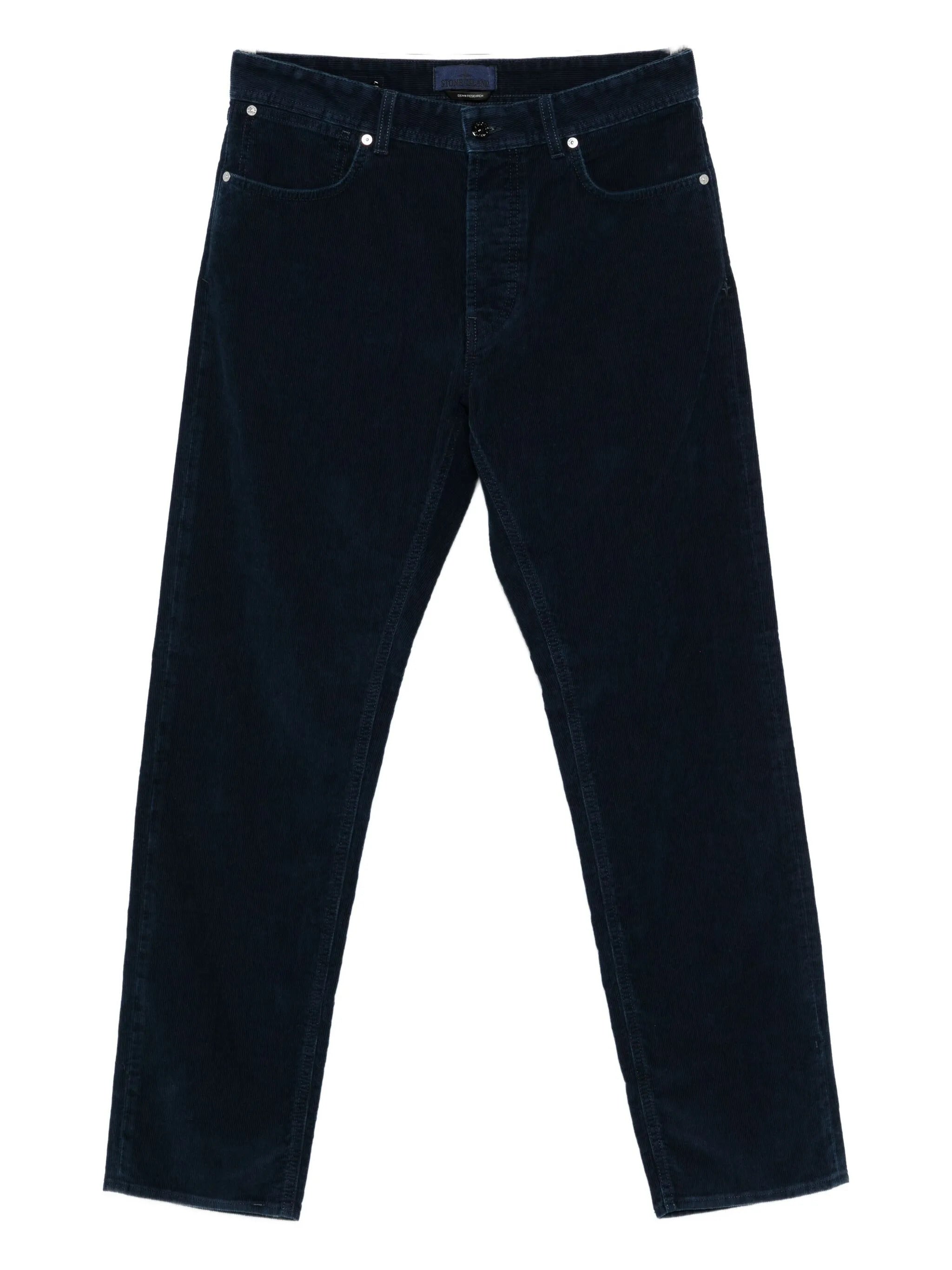 STONE ISLAND Men's Stylish Indigo Trousers