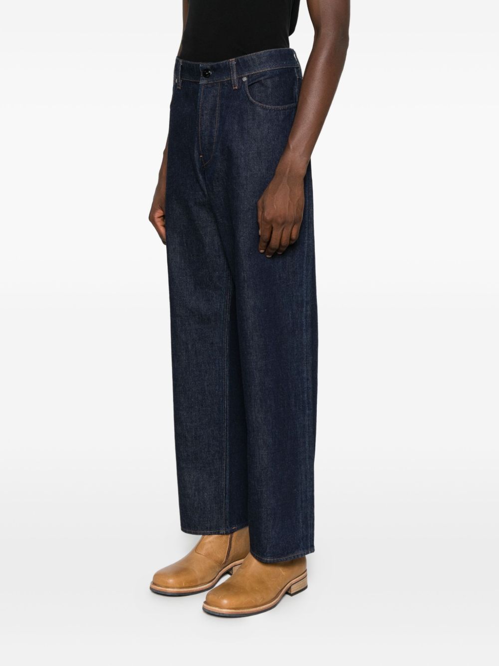 STONE ISLAND Men's Classic Denim Cotton Jeans