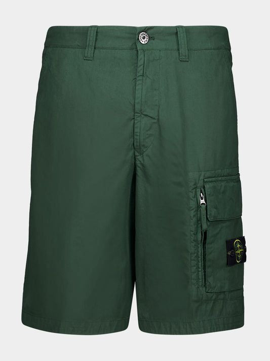 STONE ISLAND Men's Juniper Cotton Shorts