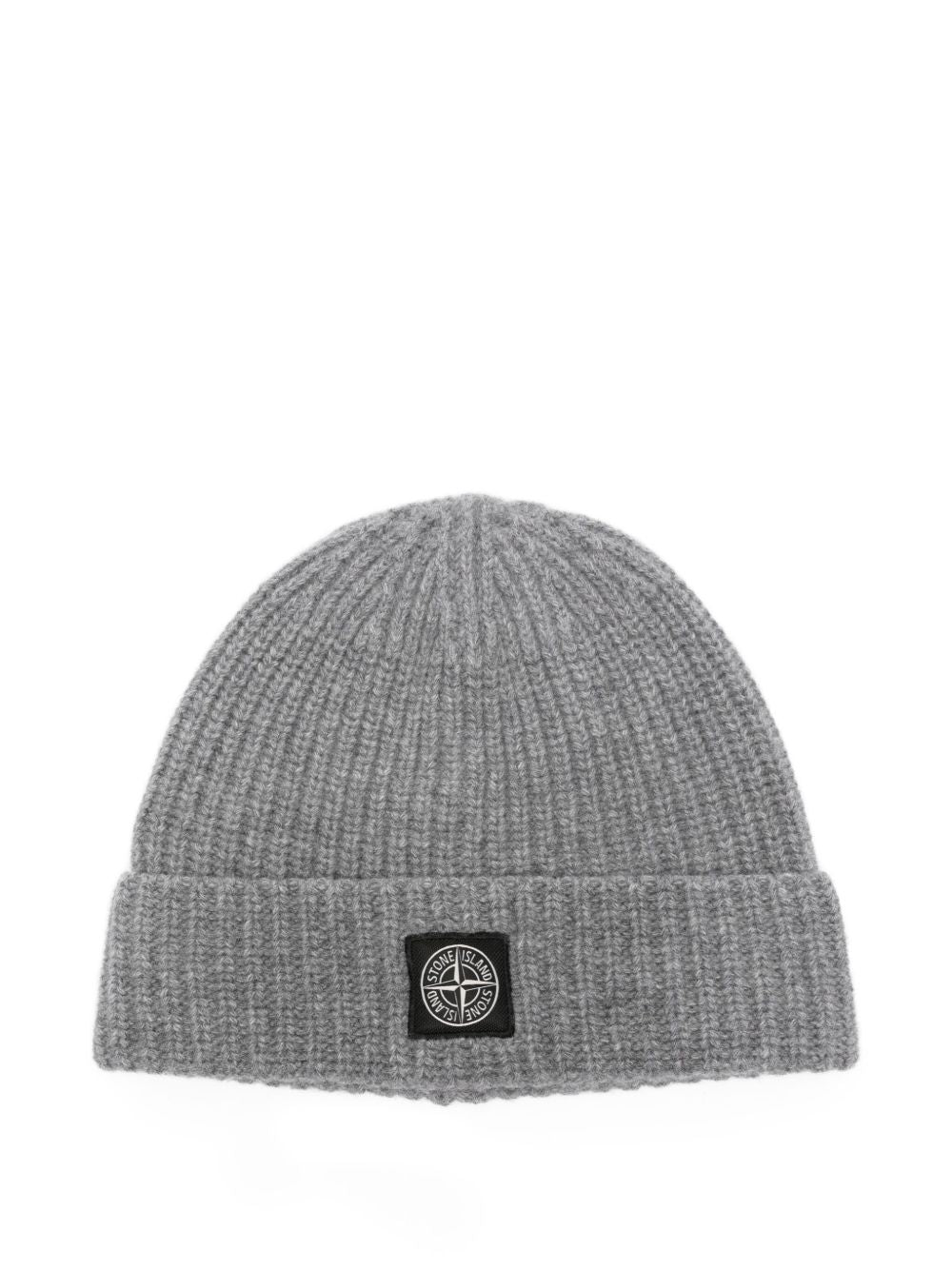 STONE ISLAND Lightweight Wool Knit Beanie for Men