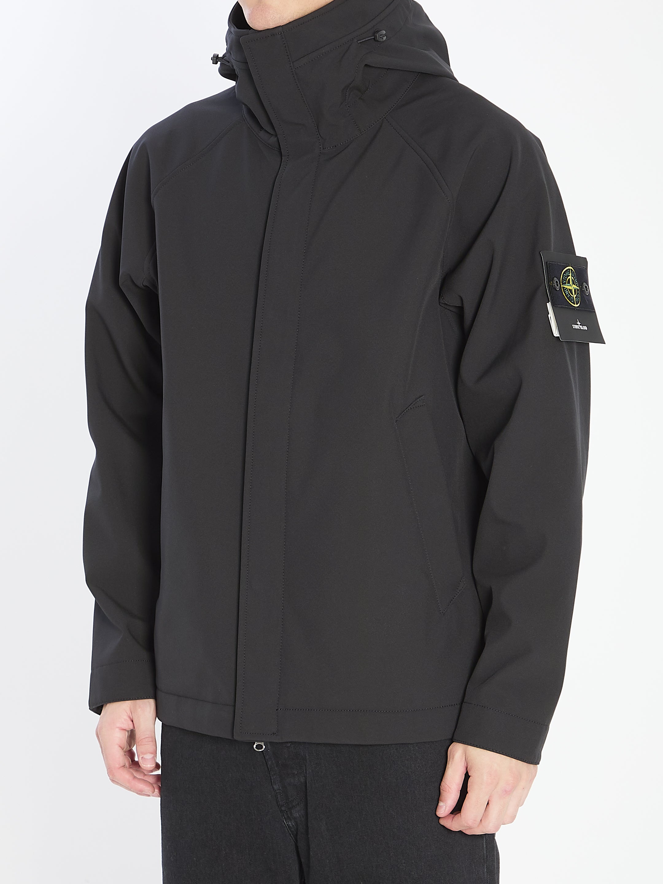 STONE ISLAND Technical Soft Shell Parka Jacket - Regular Fit