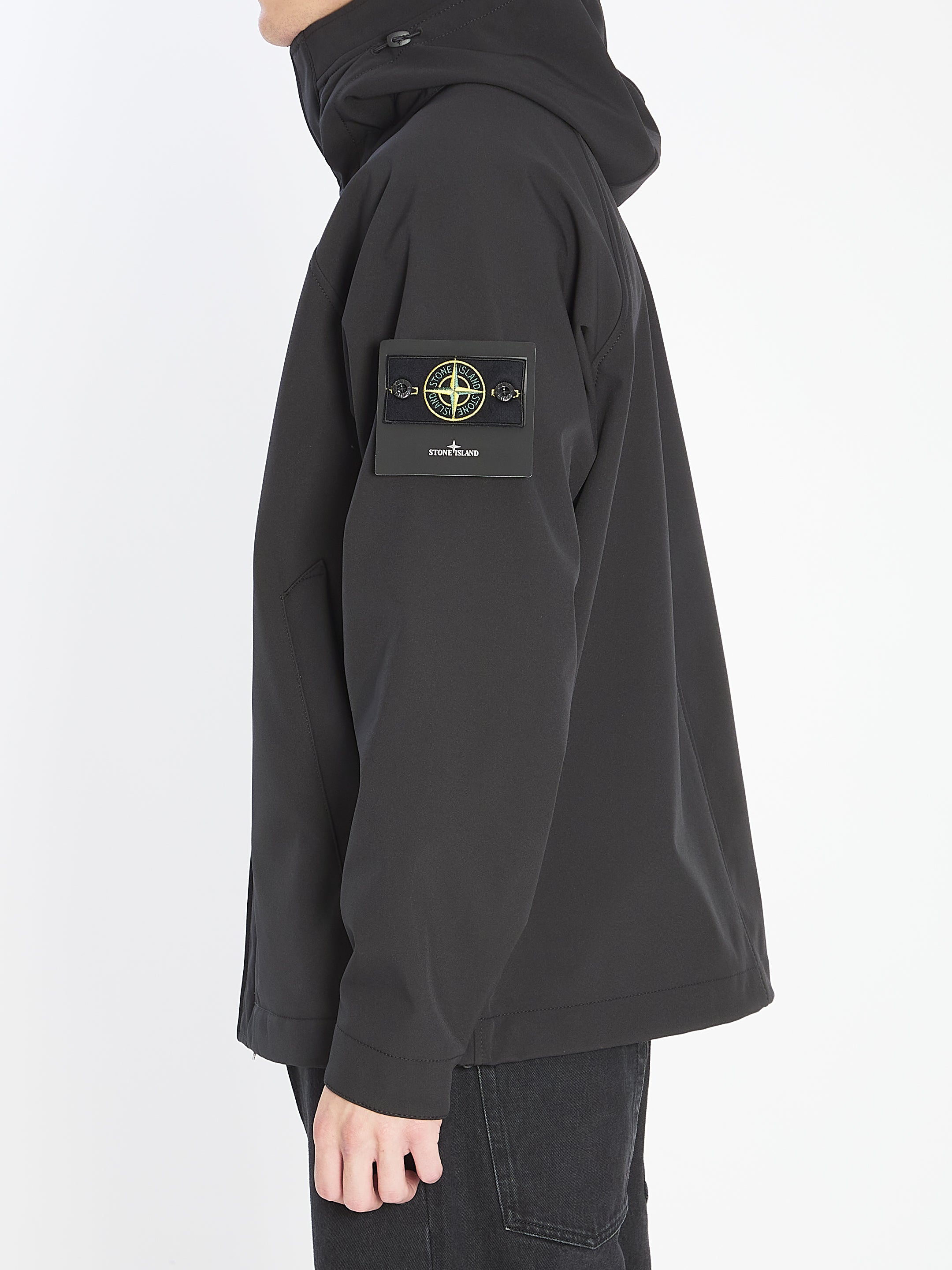 STONE ISLAND Technical Soft Shell Parka Jacket - Regular Fit