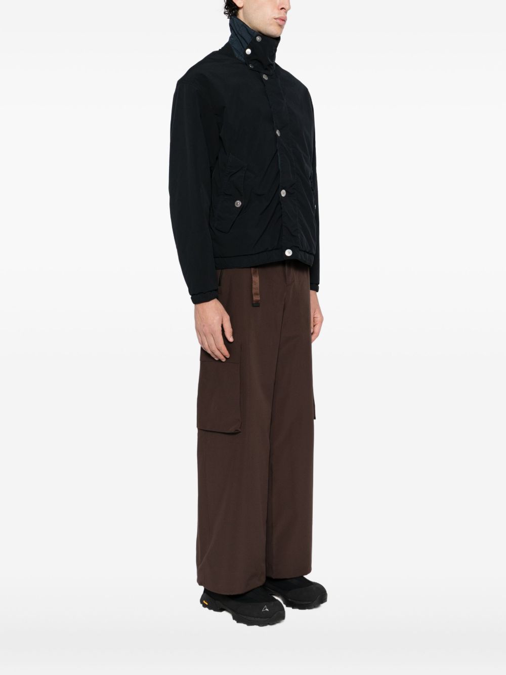 STONE ISLAND Men's Logo Blouson Jacket - FW25 Collection