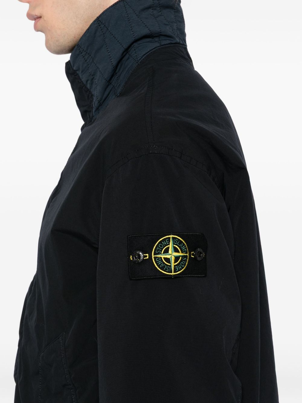 STONE ISLAND Men's Logo Blouson Jacket - FW25 Collection