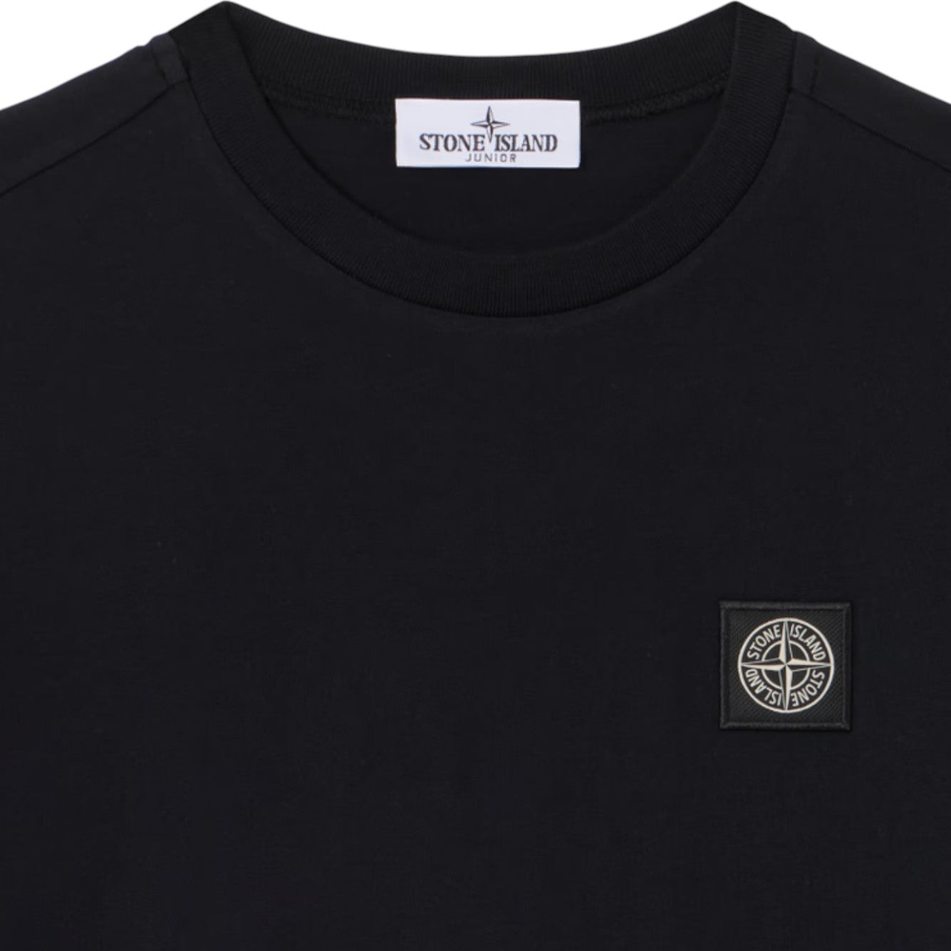 STONE ISLAND Classic Cotton T-Shirt for Boys - Size S
