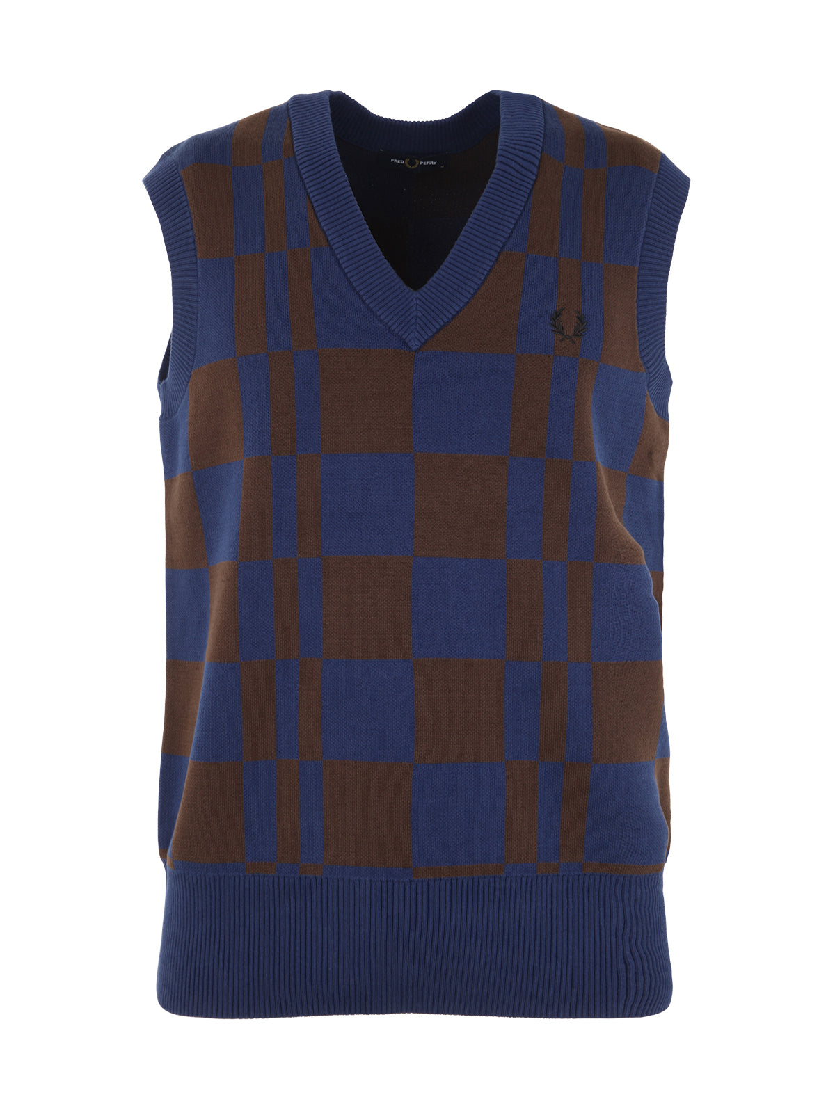 FRED PERRY Chequerboard Tank Top for Men