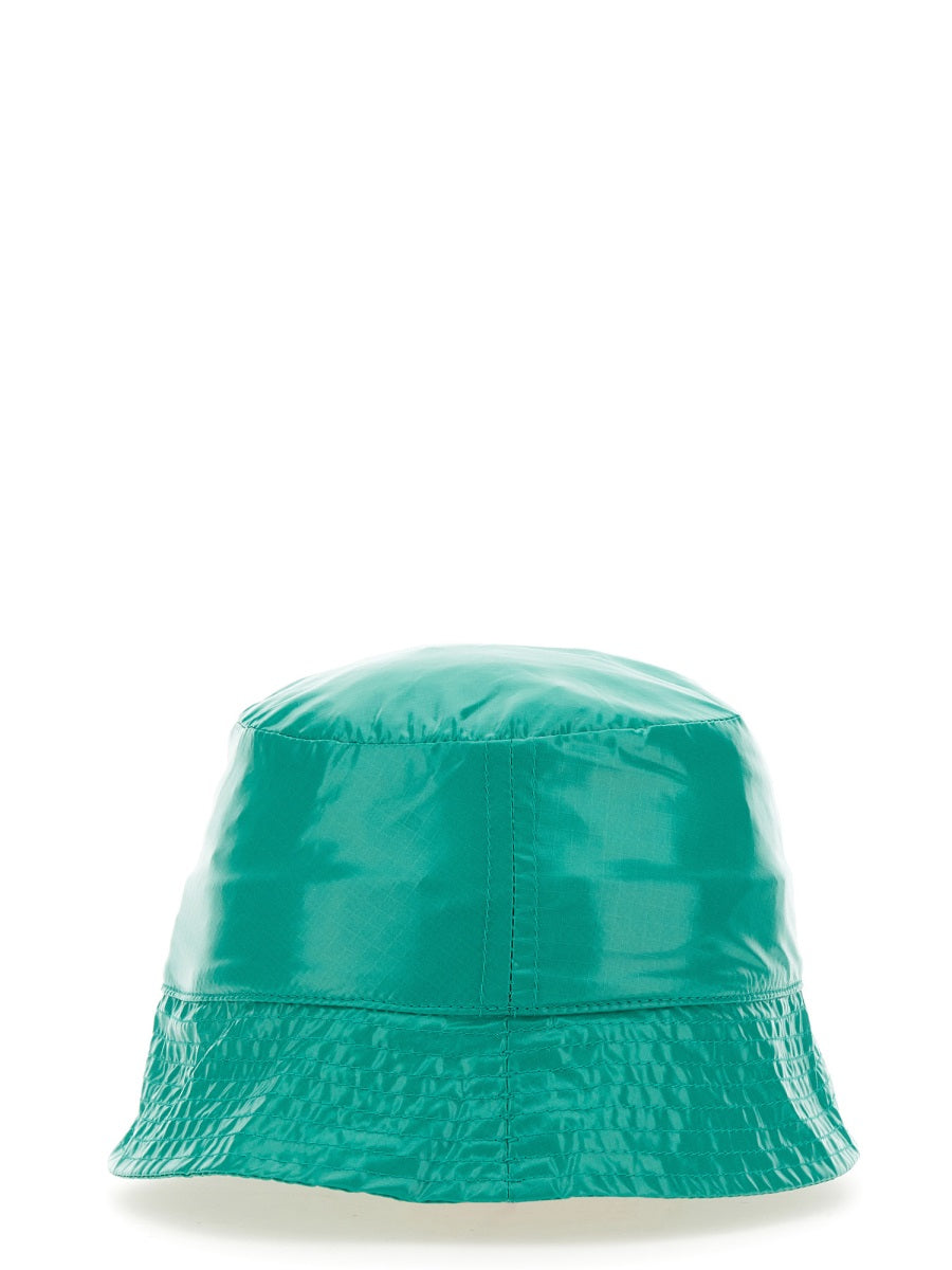 K-WAY Unisex Bucket Hat with Hard Visor and Pouch Pocket