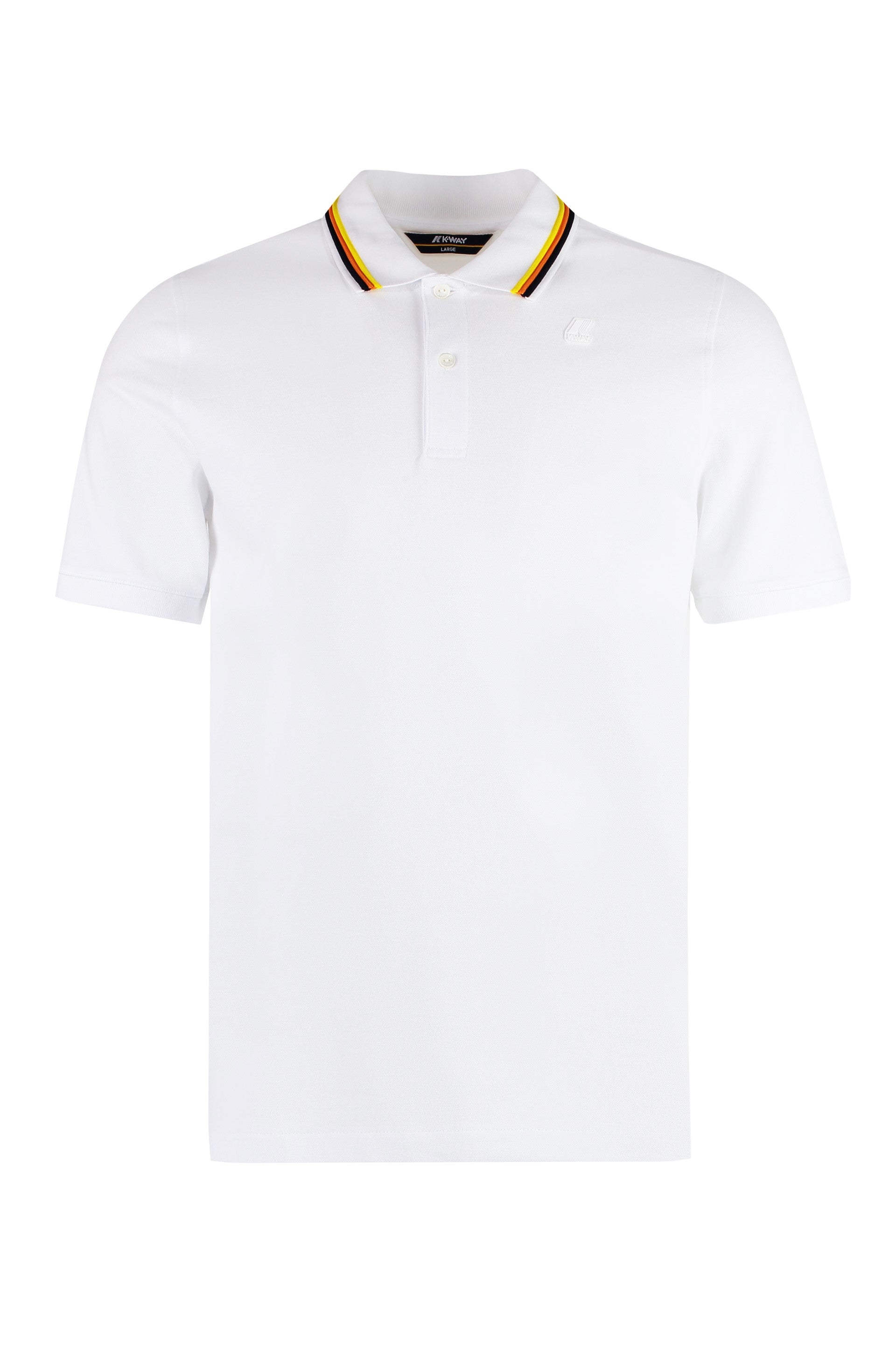 K-WAY Short-Sleeved Cotton Polo Shirt