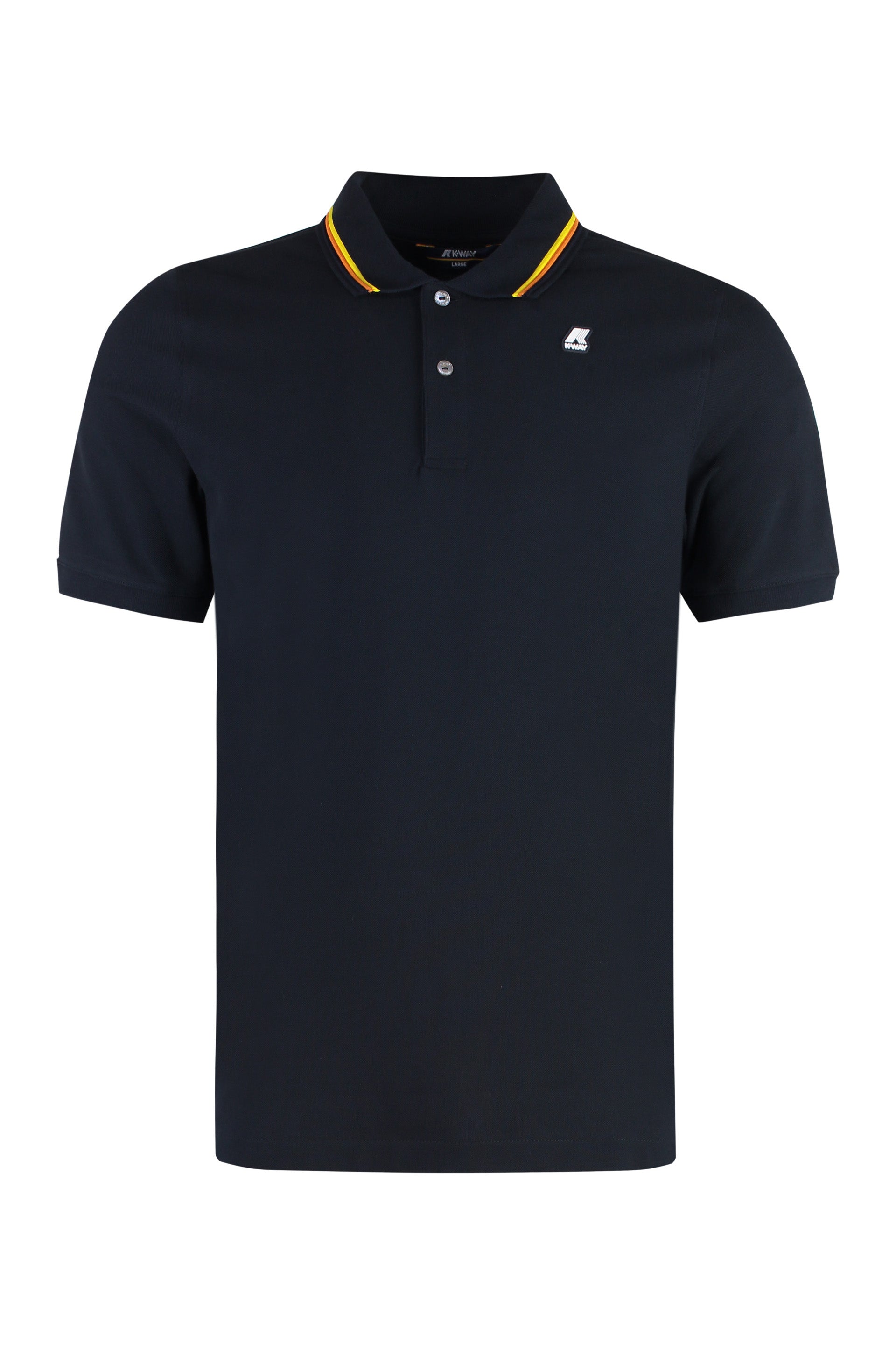 K-WAY Classic Cotton-Piqué Polo Shirt for Men