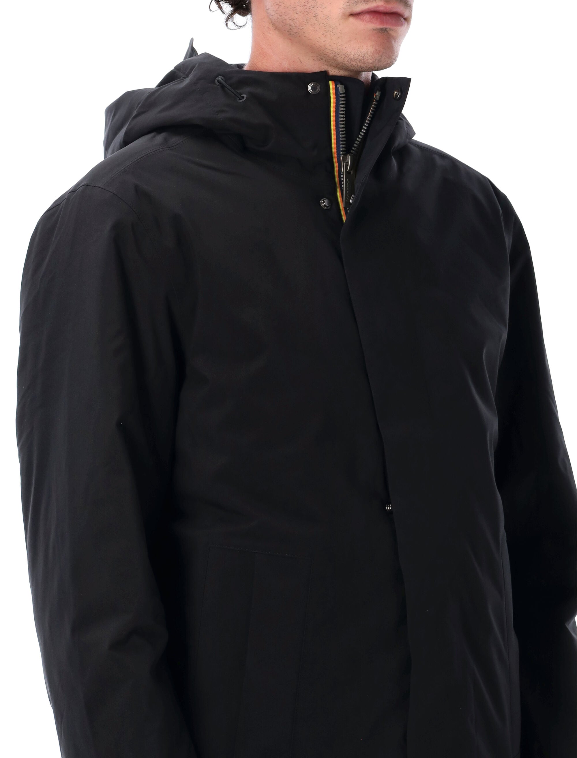 K-WAY Men's Short Bonded Padded Winter Jacket - Size L