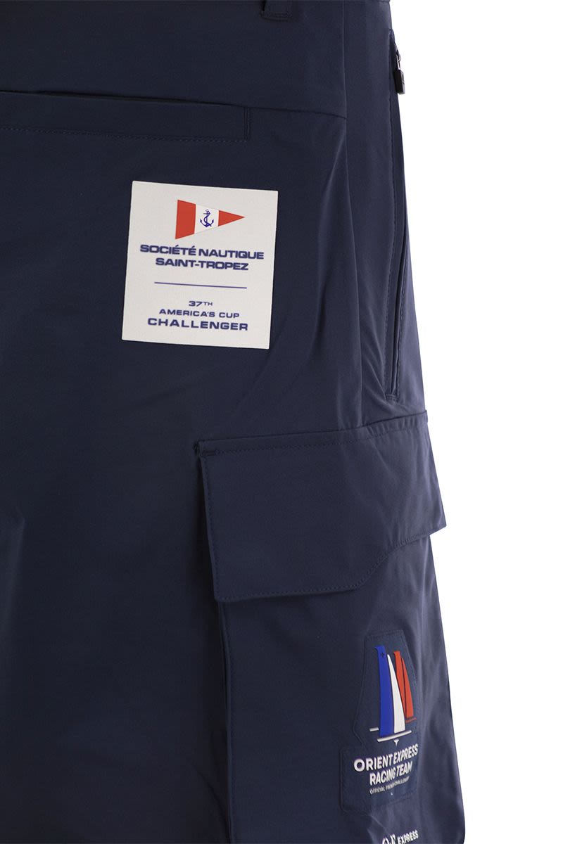 K-WAY Slim Fit Cargo Bermuda Shorts