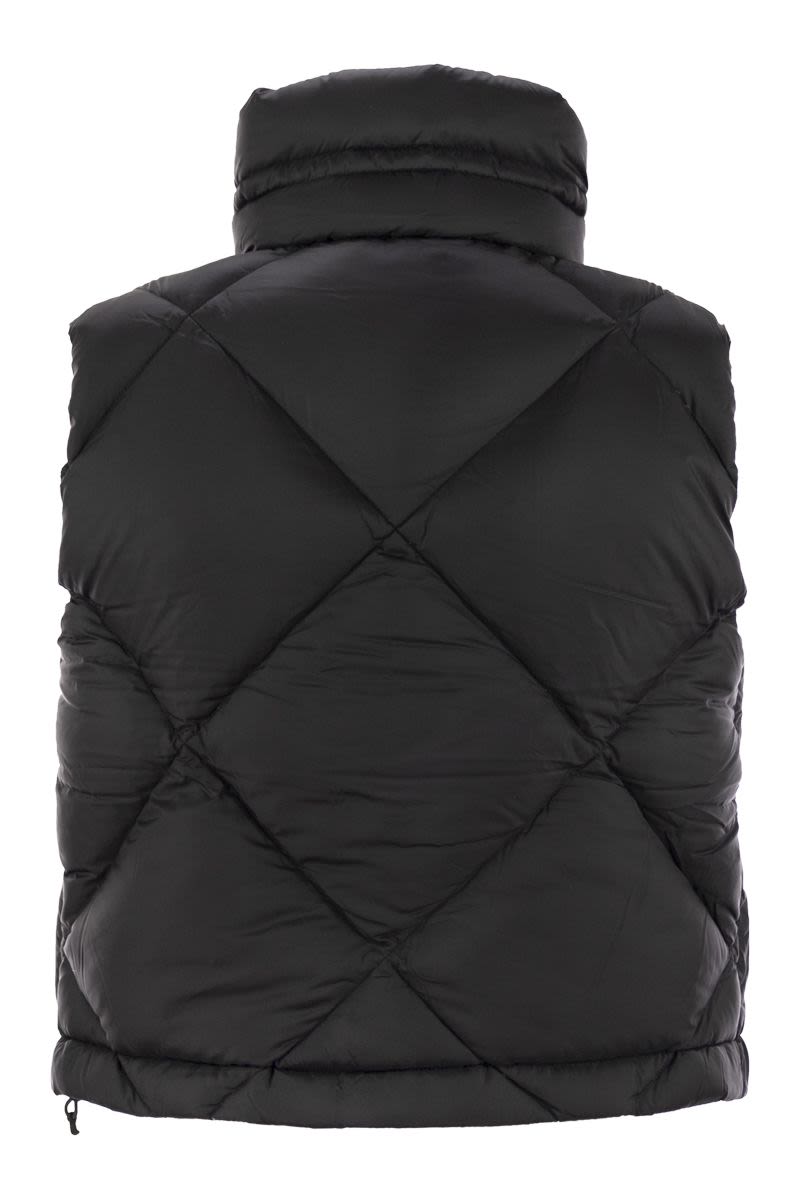 K-WAY Women's Essential Padded Gilet - Winter Mini Style