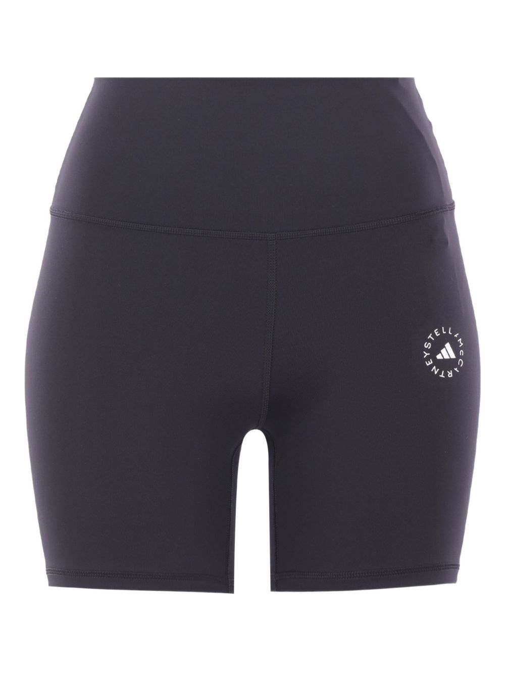 ADIDAS BY STELLA MCCARTNEY High Waist Logo Shorts