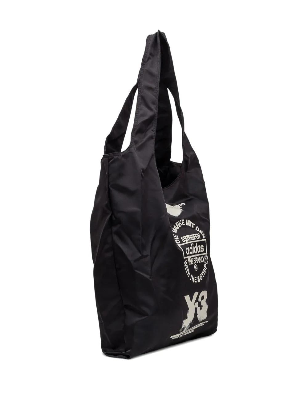 Y-3 Tote Handbag with Logo Print - Unisex