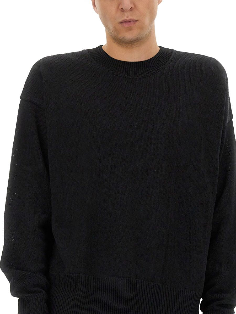 STUDIO NICHOLSON Paper Knit Pullover Sweater for Men - FW25
