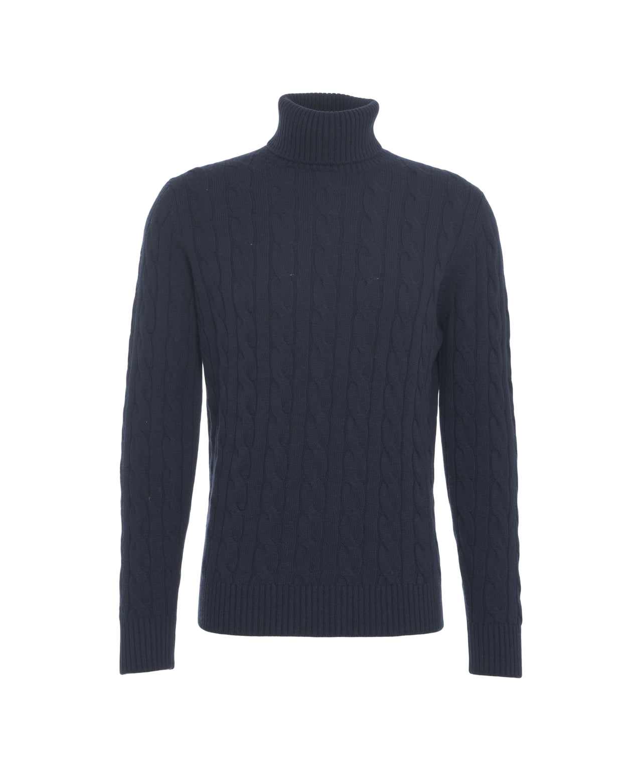 KANGRA Cable-Knit Turtleneck Sweater for Men - Size Options Available