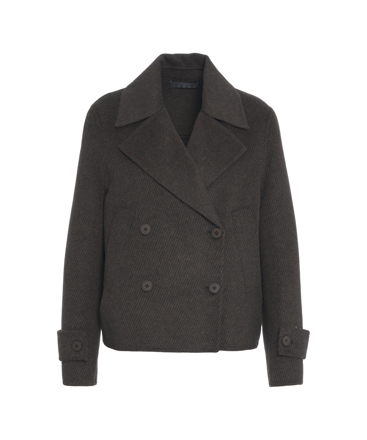 KAOS Classic Wool Peacoat for Women