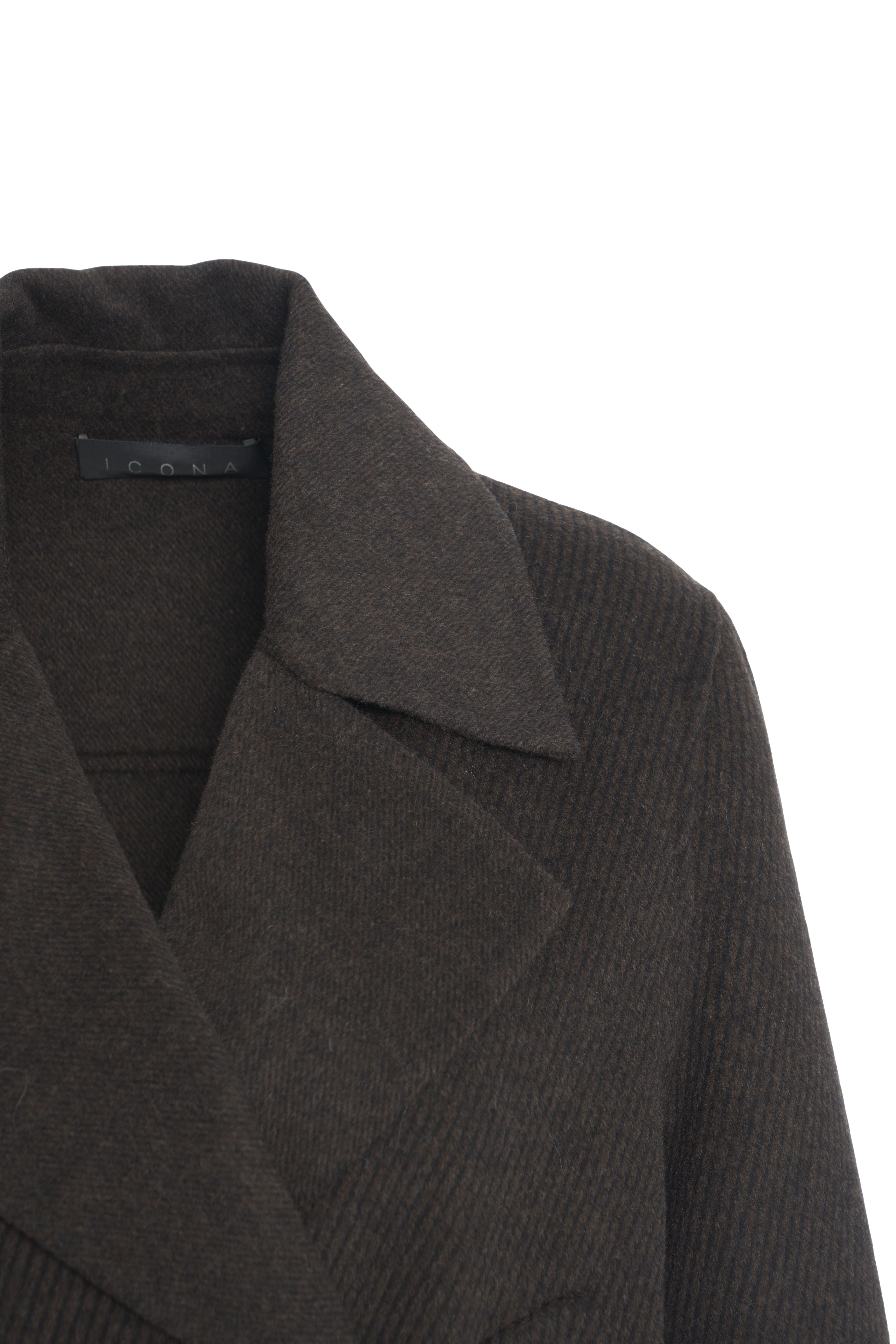 KAOS Classic Wool Peacoat for Women