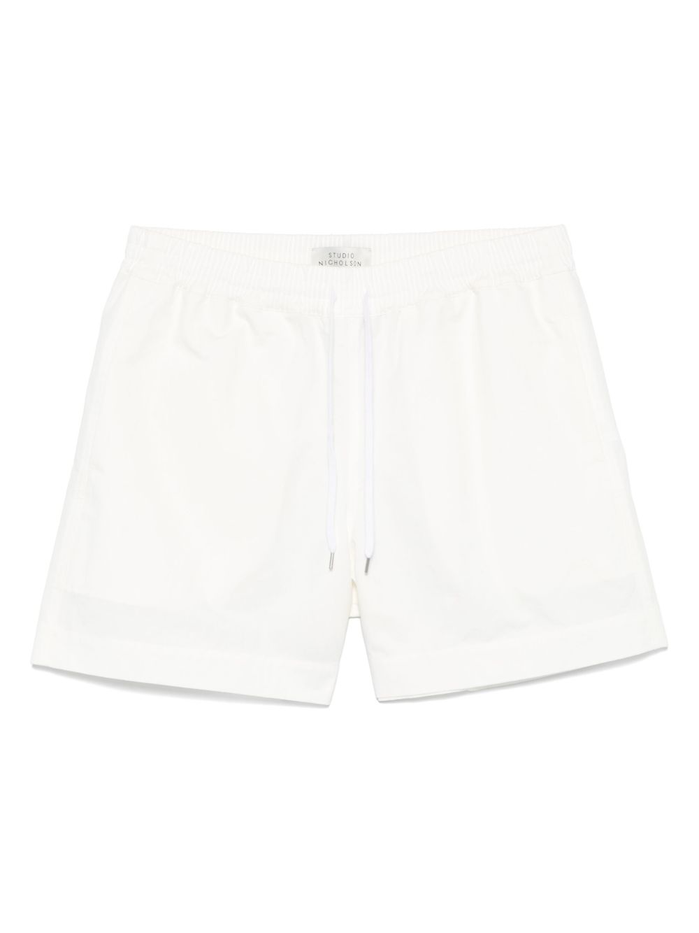 STUDIO NICHOLSON Elasticated Drawstring Waistband Mini Shorts for Women - SS25