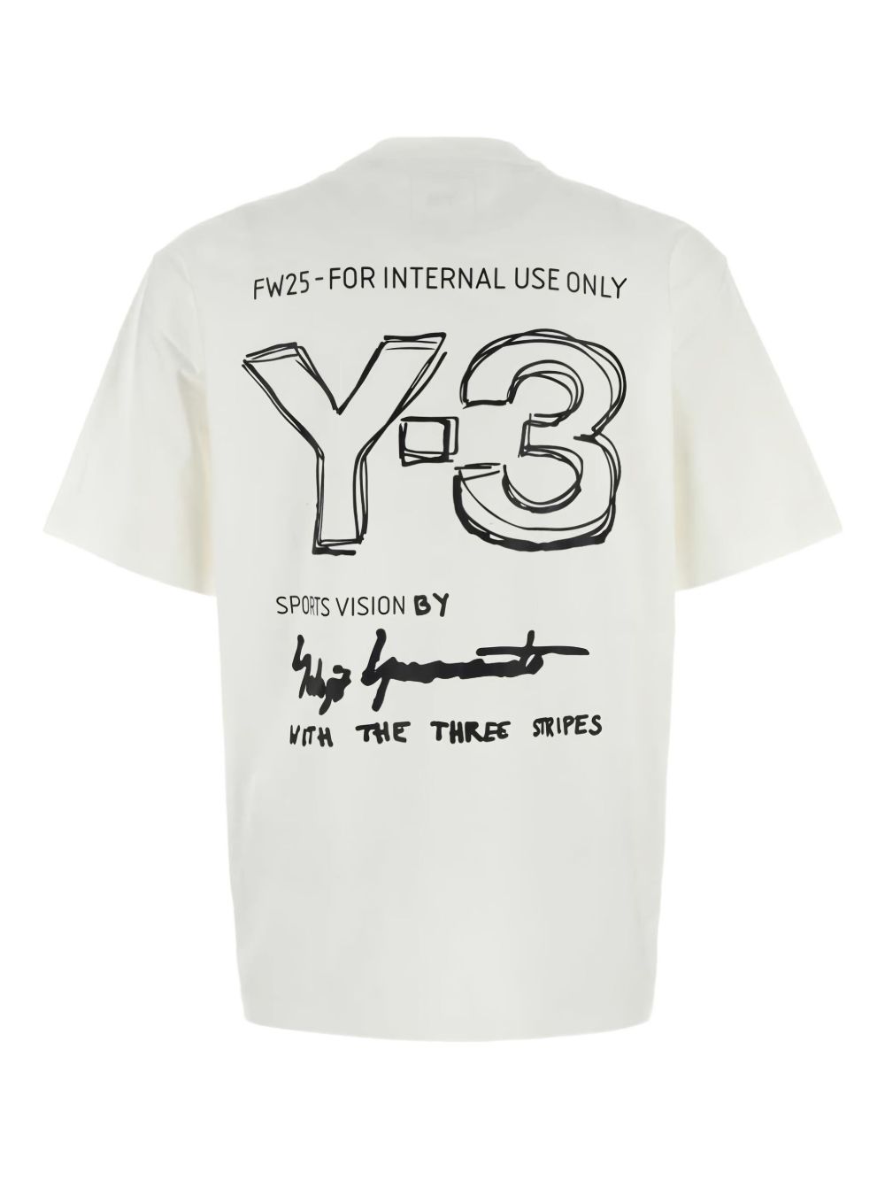 Y-3 Logo Cotton T-Shirt - FW25 Edition