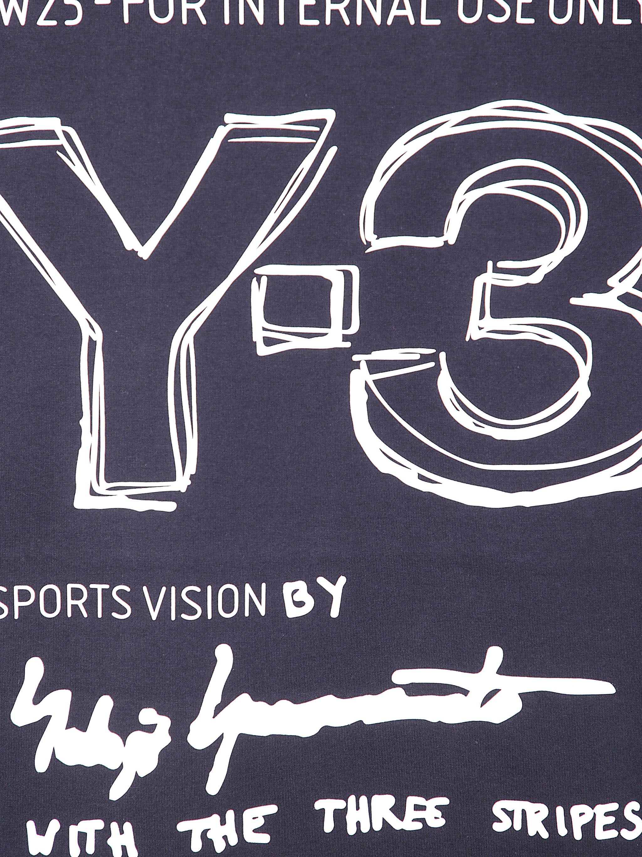 Y-3 Short-Sleeve Logo-Print T-Shirt
