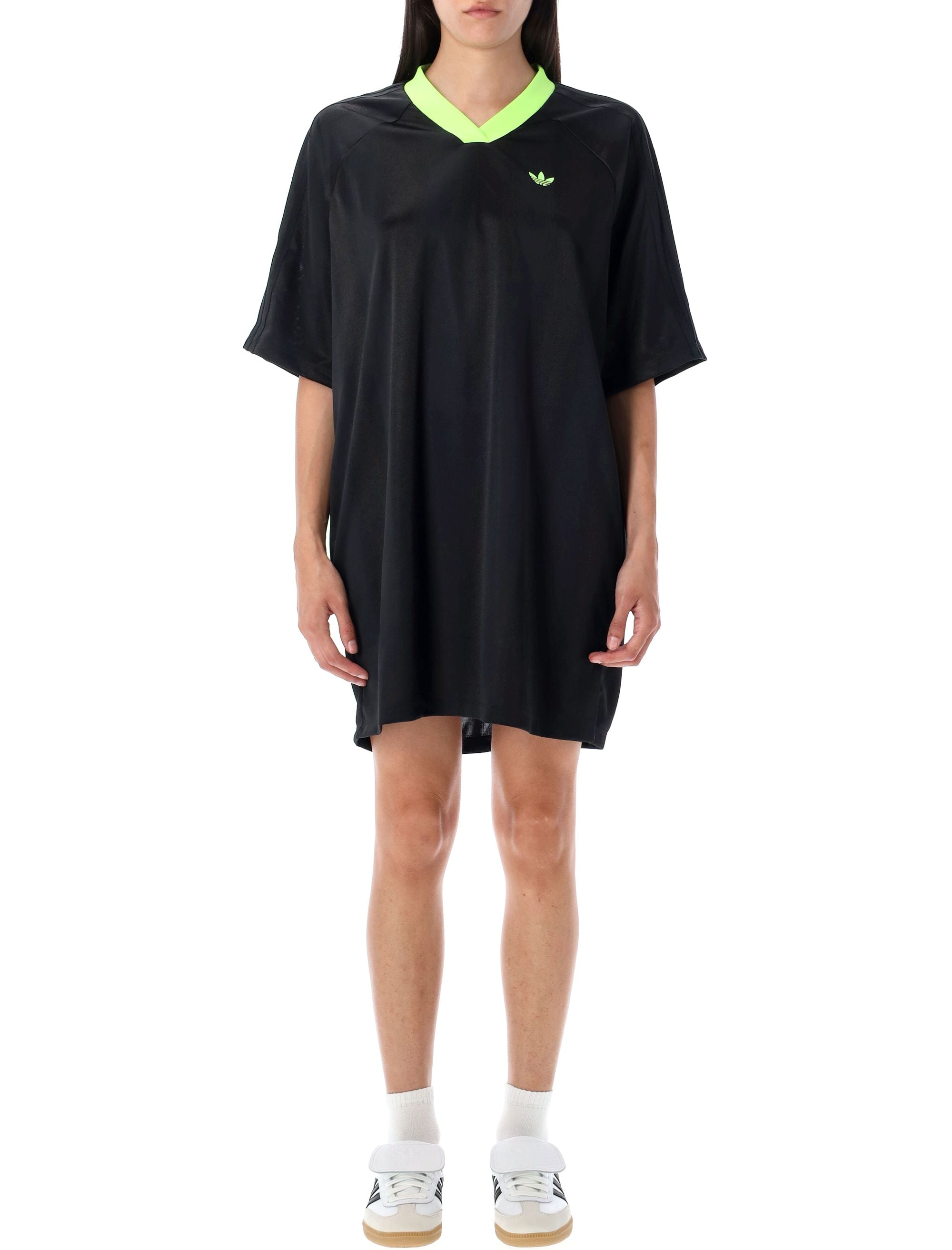 ADIDAS ORIGINALS Oversized Jacquard Soccer Dress - Women's Size S