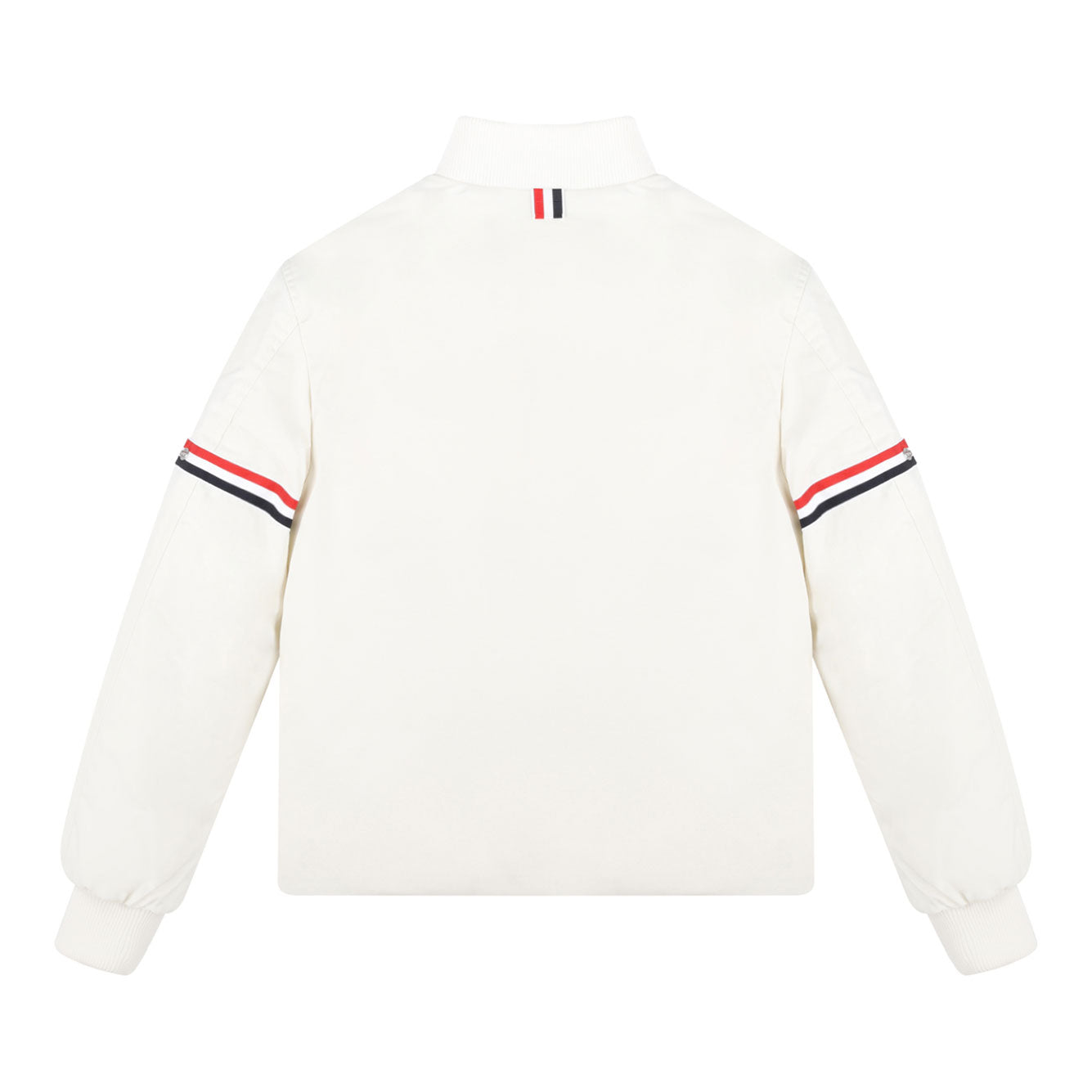 THOM BROWNE Polyester-Cotton Jacket for Boys