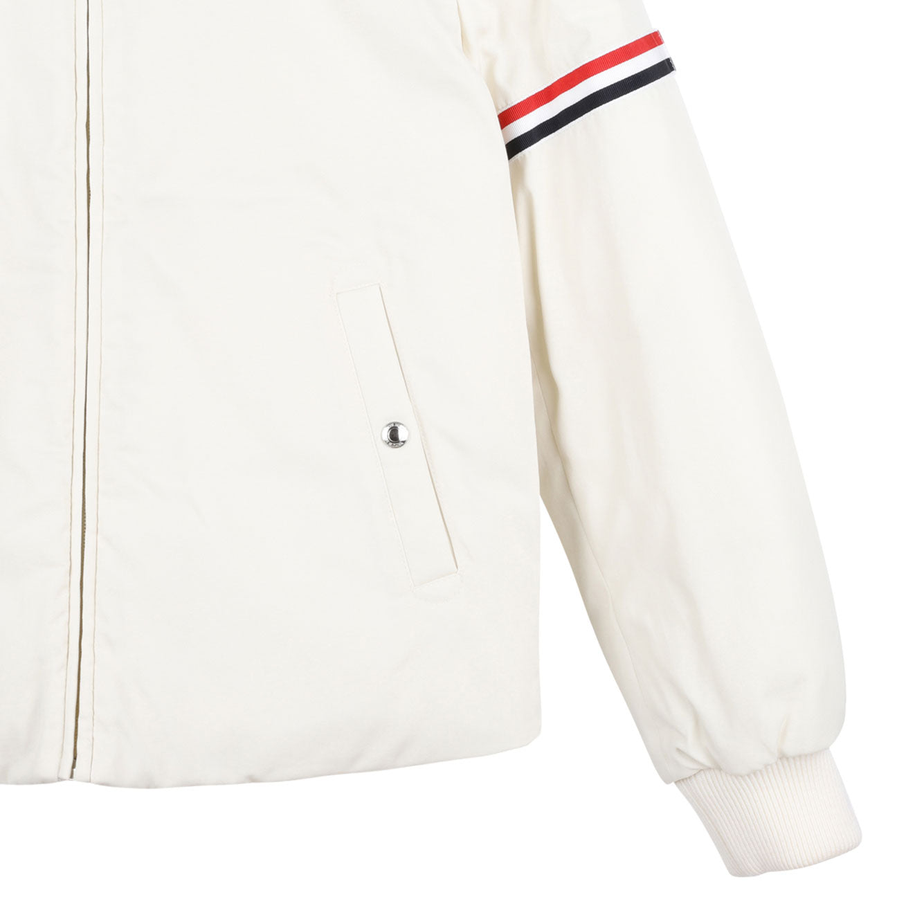 THOM BROWNE Polyester-Cotton Jacket for Boys