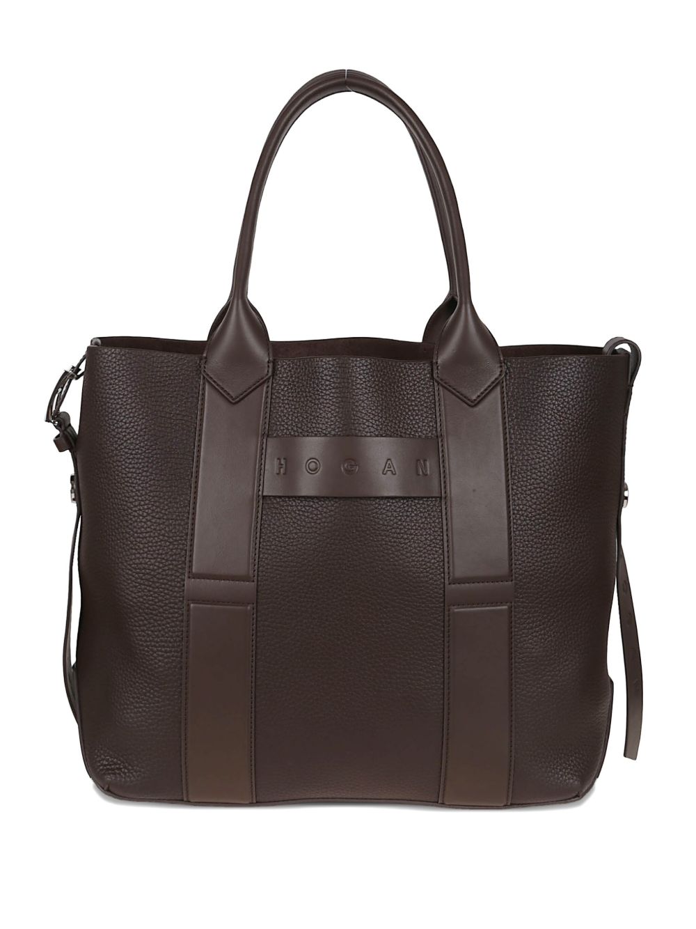 HOGAN Medium Leather Tote Handbag