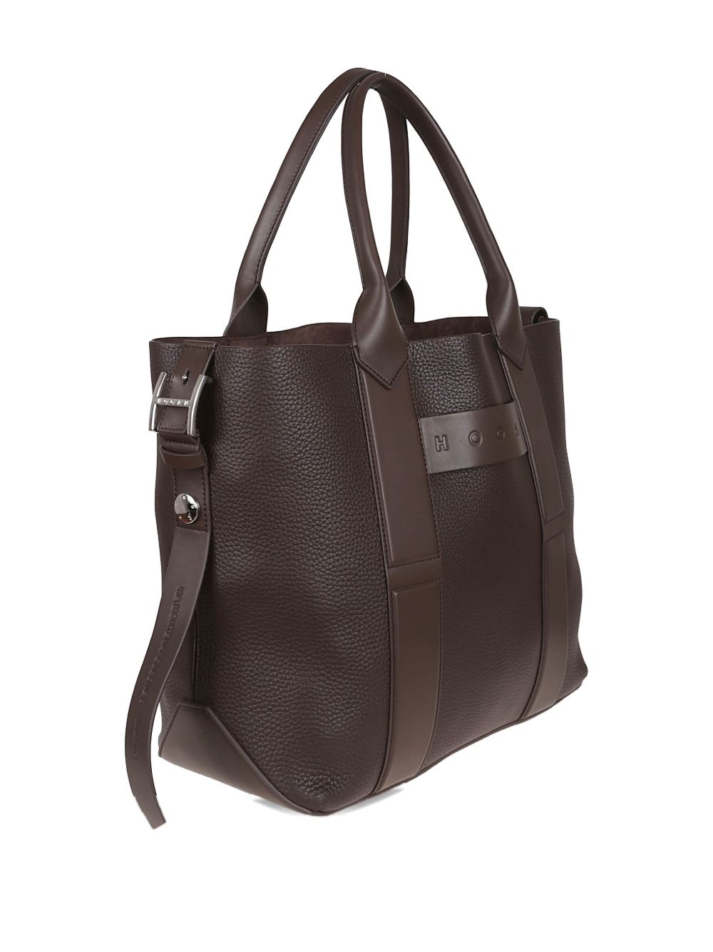 HOGAN Medium Leather Tote Handbag
