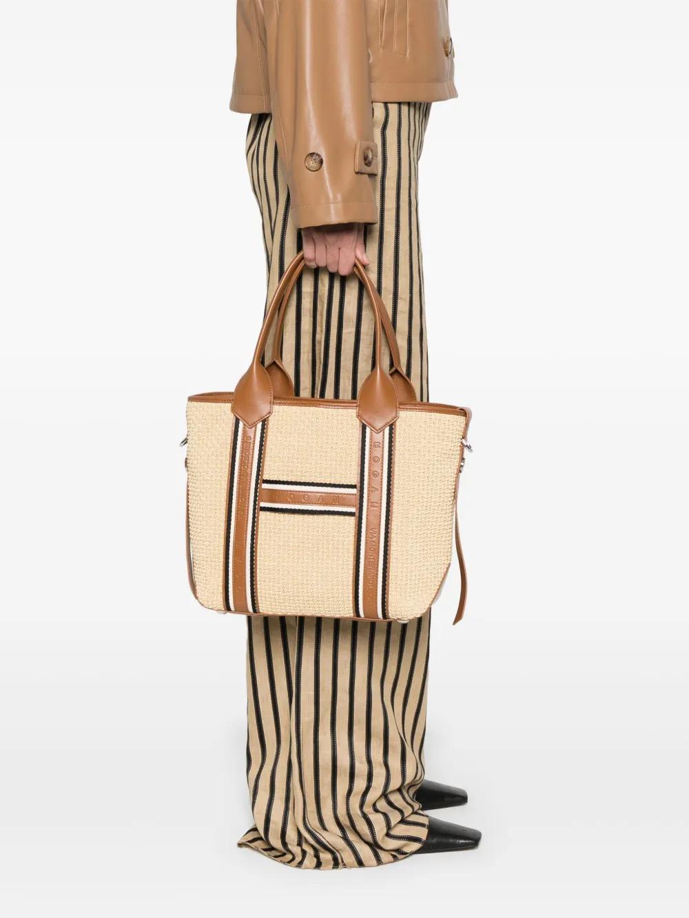 HOGAN Stylish Raffia Tote Bag
