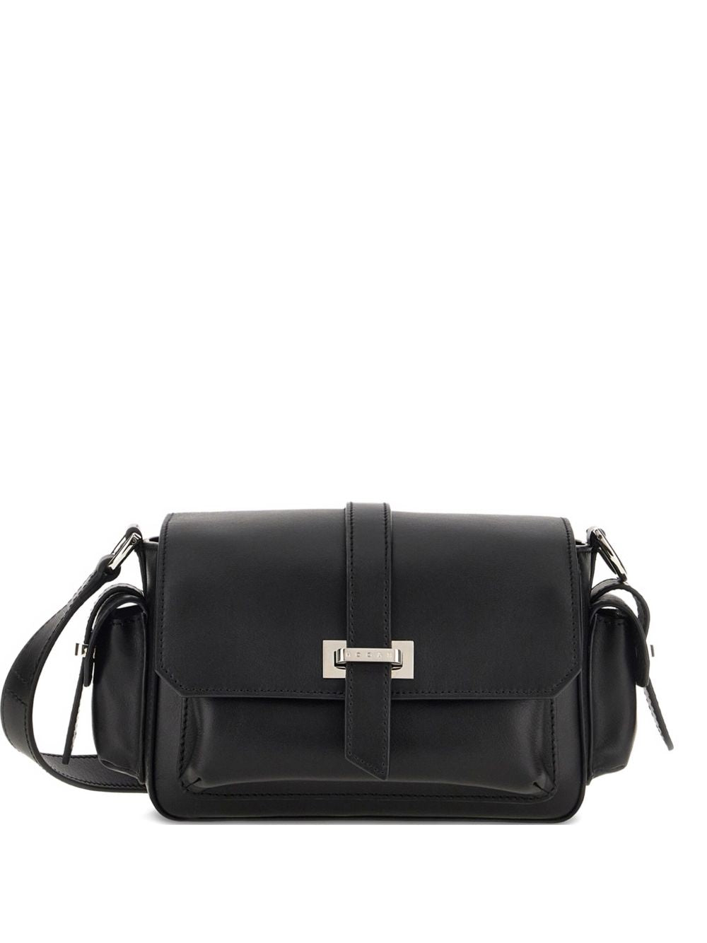 HOGAN Mini Flap Leather Crossbody Handbag