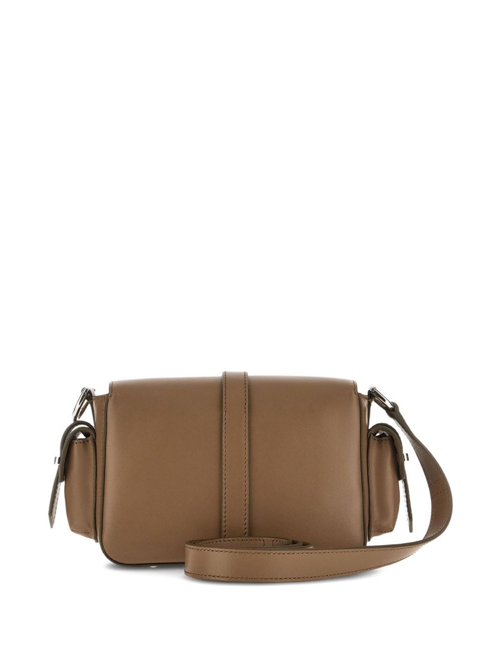 HOGAN Mini Foldover Leather Crossbody Handbag