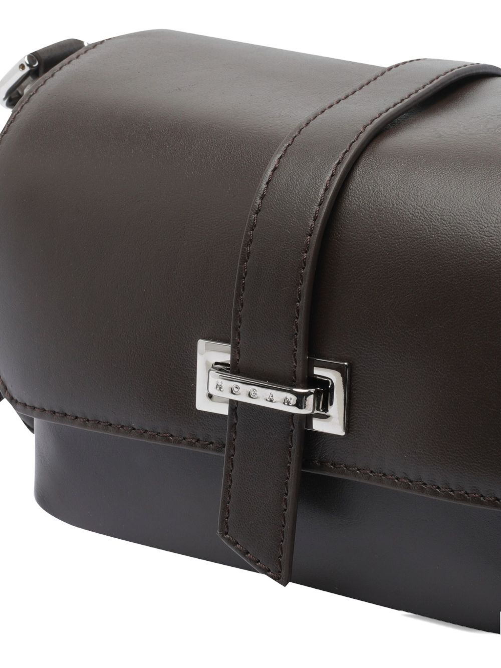 HOGAN Mini Leather Crossbody Handbag with Versatile Strap