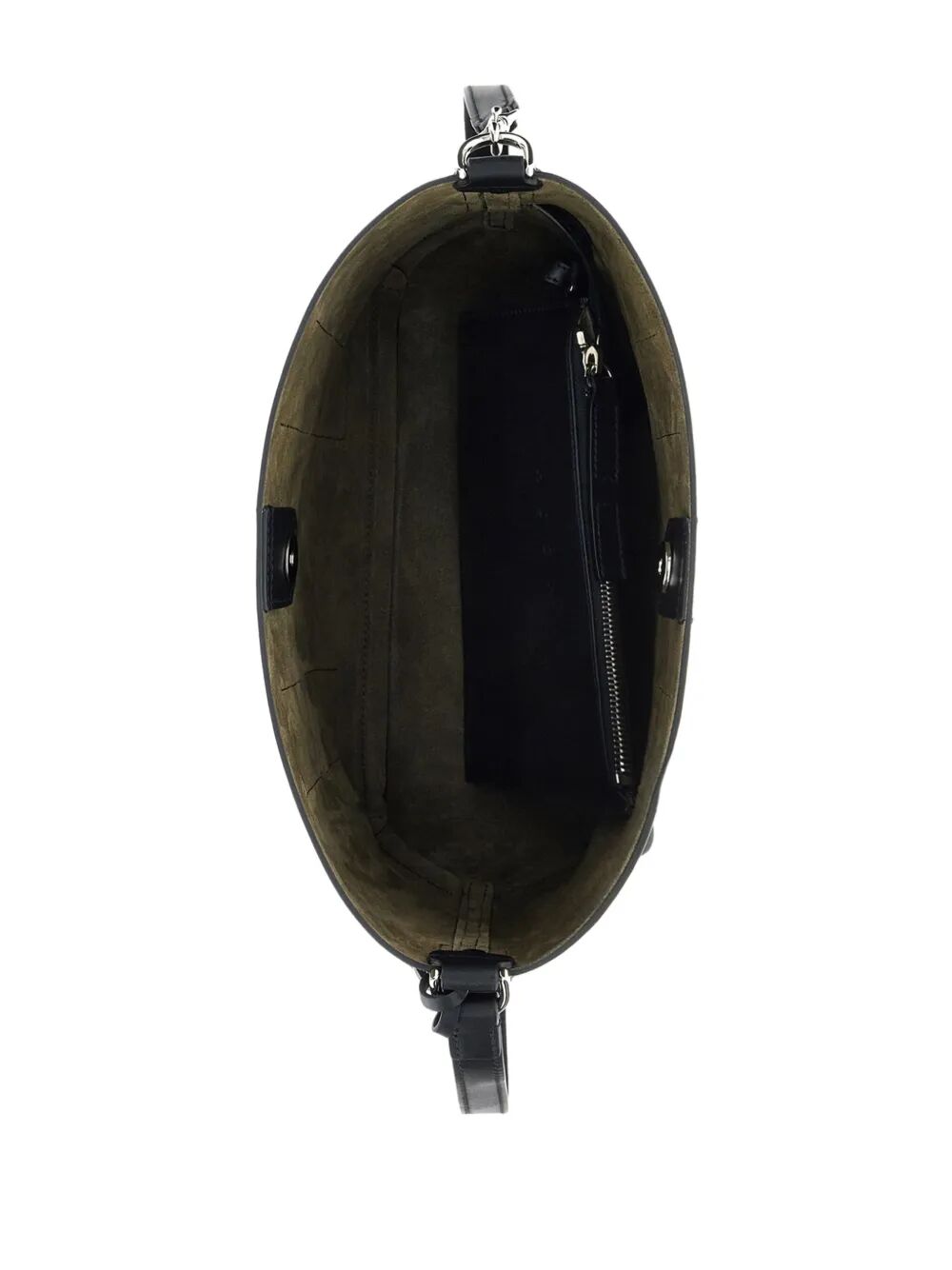 HOGAN Mini Hobo Handbag with Adjustable Shoulder Strap