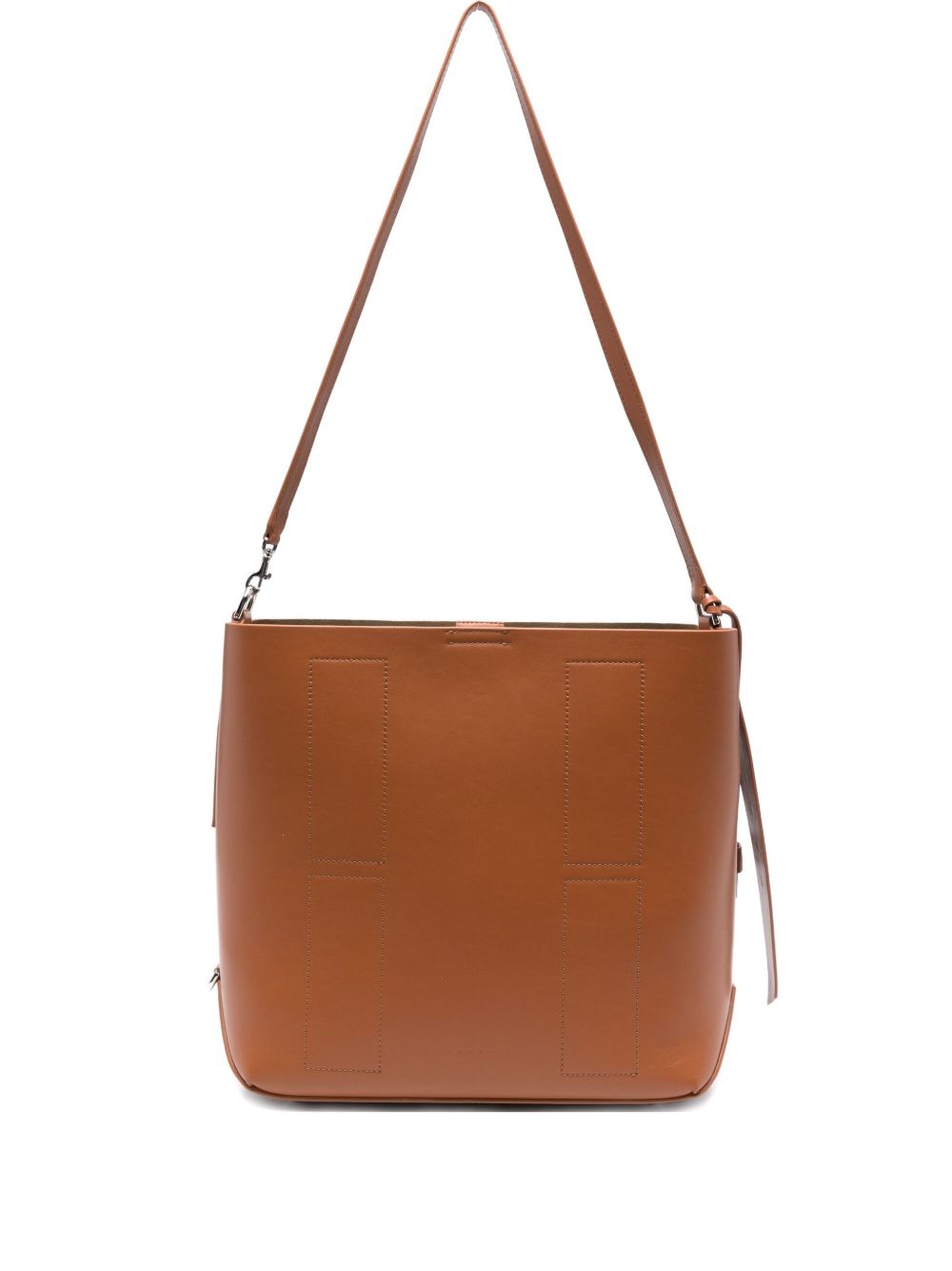 HOGAN Medium Leather Hobo Handbag