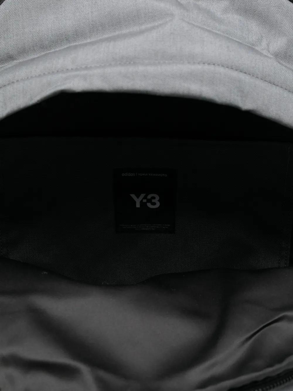 Y-3 Logo Plaque Backpack with Adjustable Straps