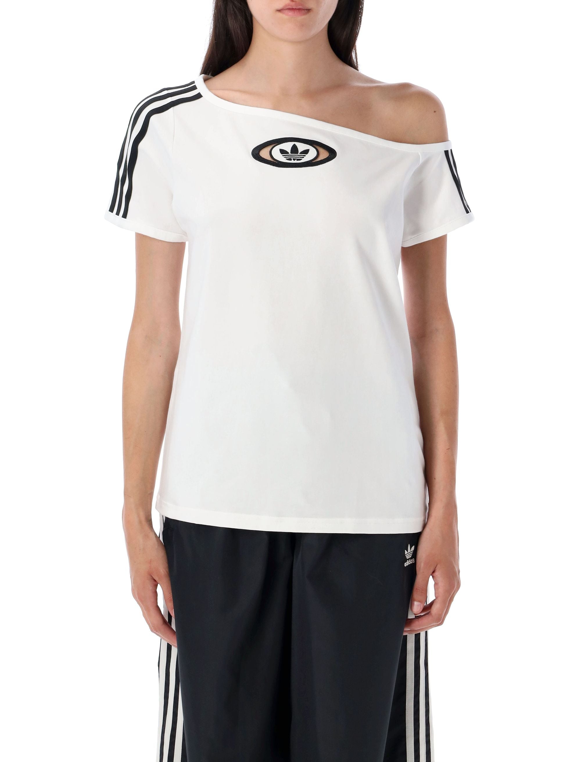 ADIDAS ORIGINALS Women's Off Shoulder Mini T-Shirt